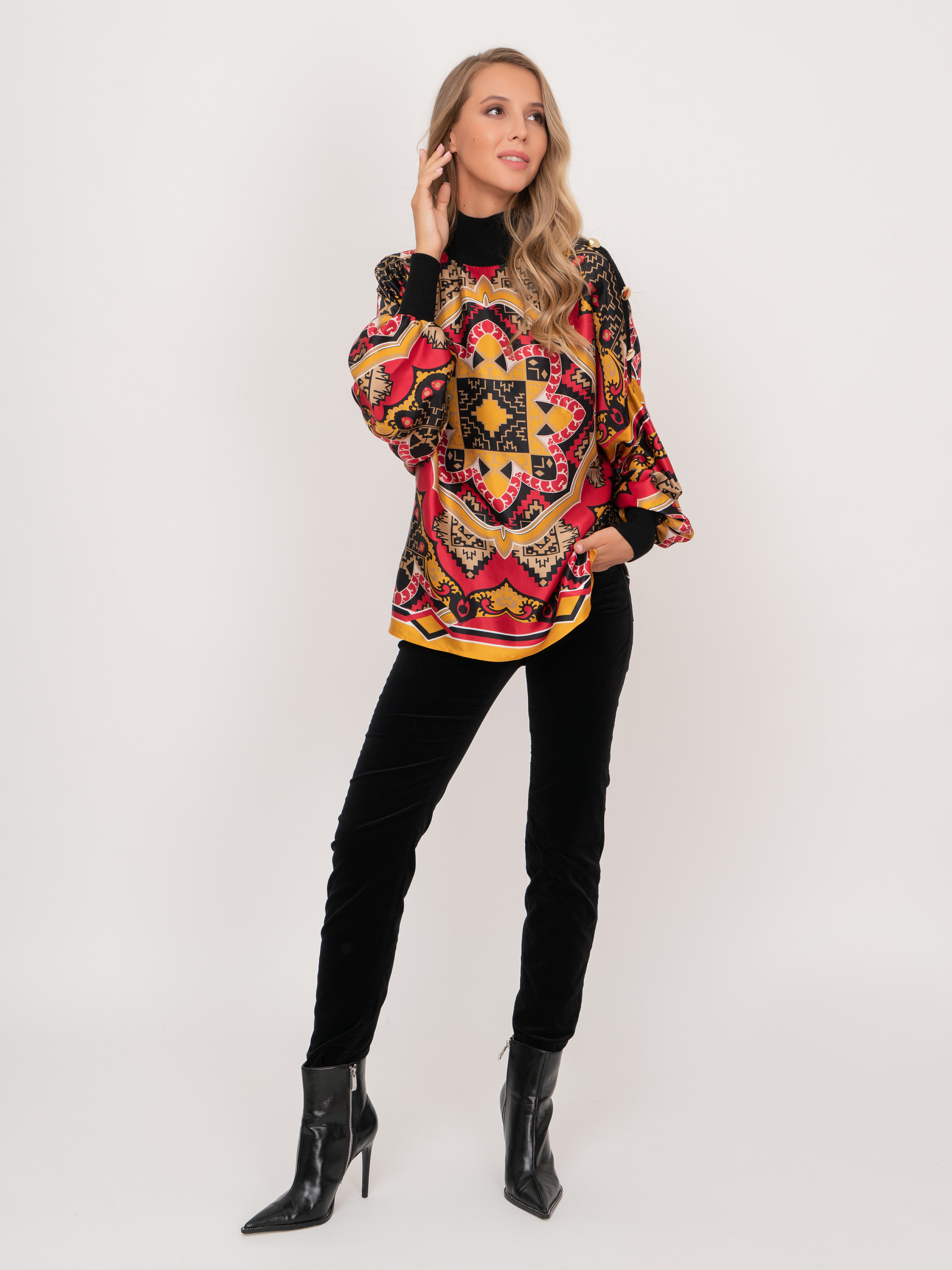 ЭLICATA/21-02 Блуза Luisa Spagnoli