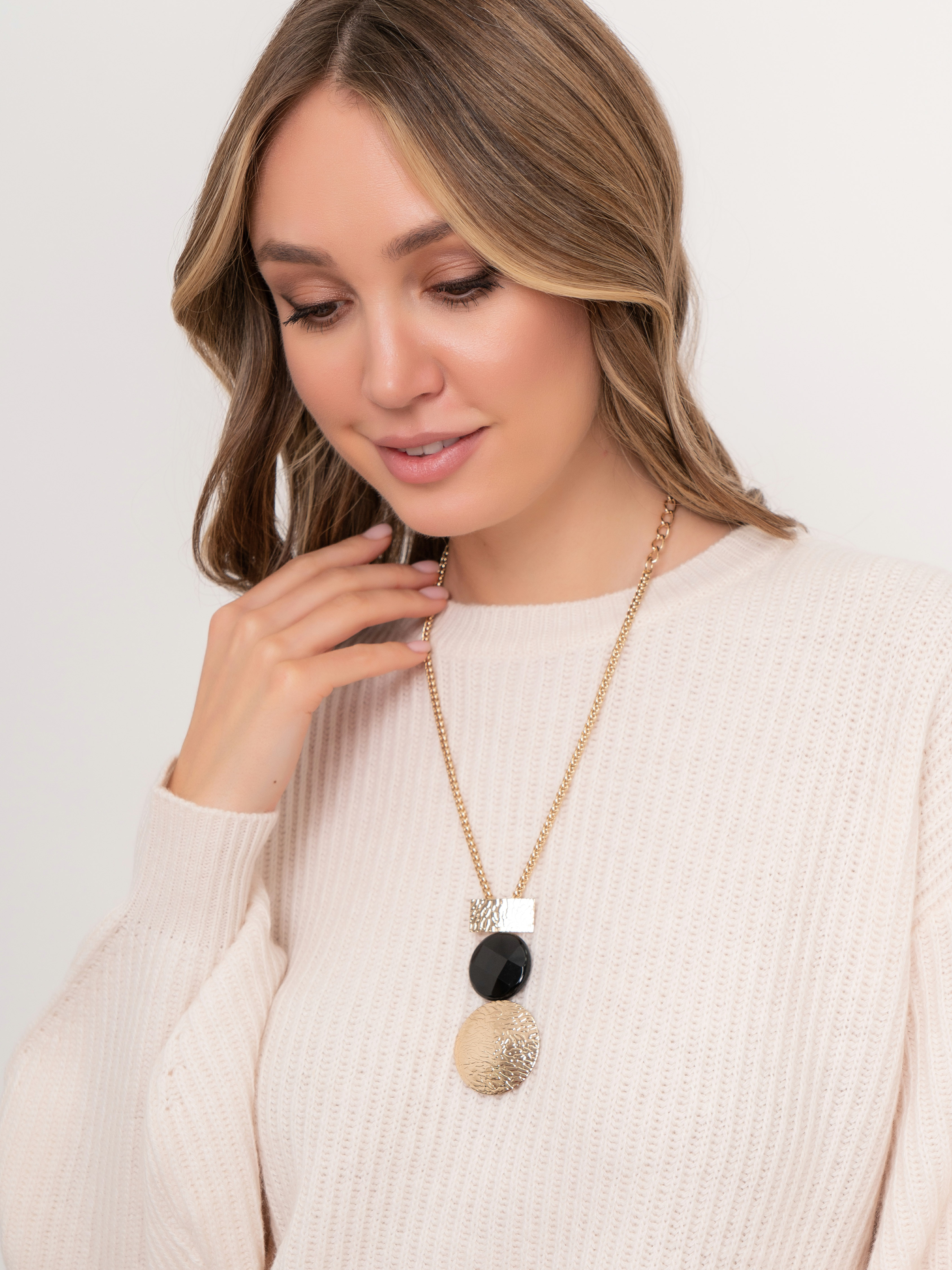 335726/21-02 Колье Мегаполис Ярославна