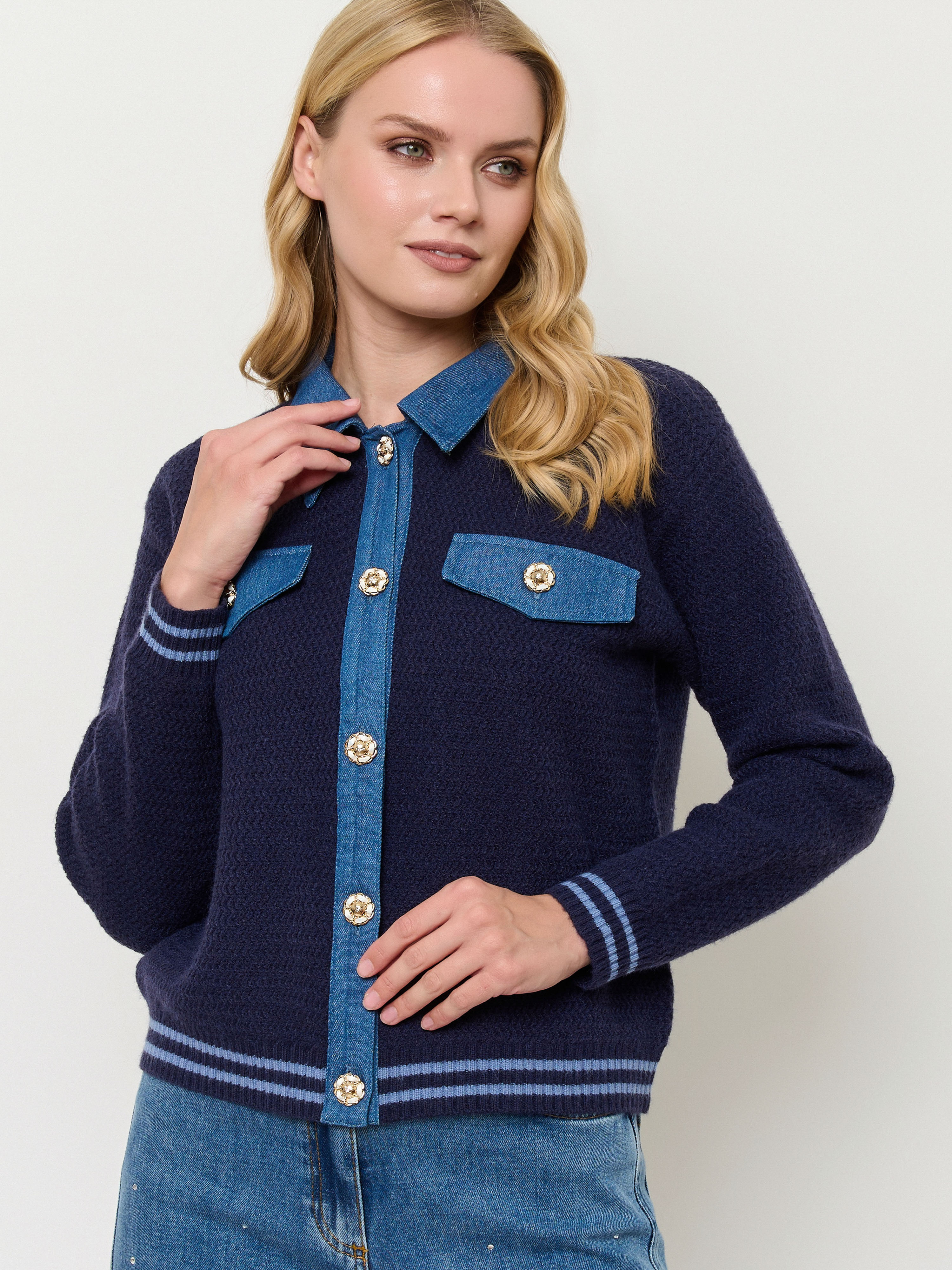 ЭKH143/м/24-02 Жакет тр. LEO & UGO