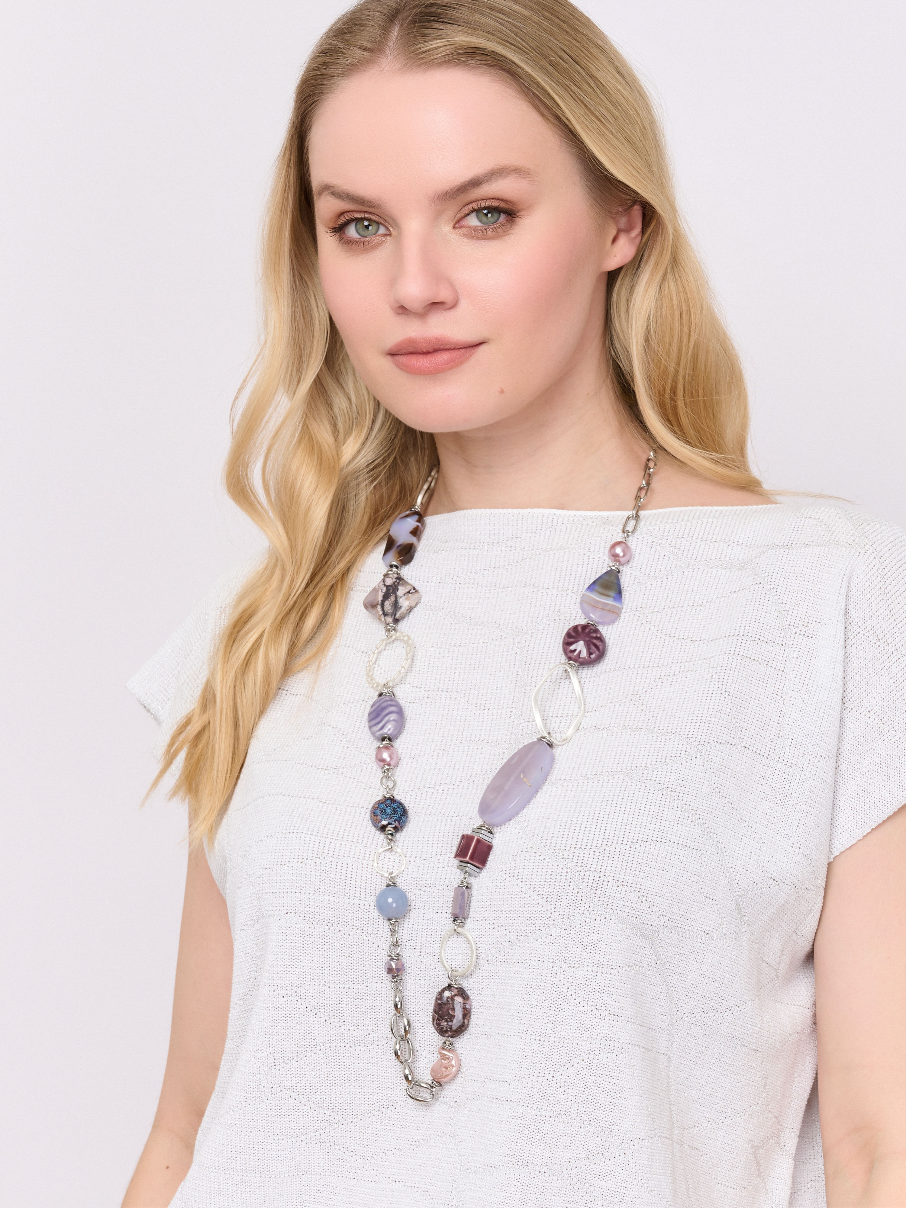 Э434542/25-01 Колье Петербургские тайны Ярославна