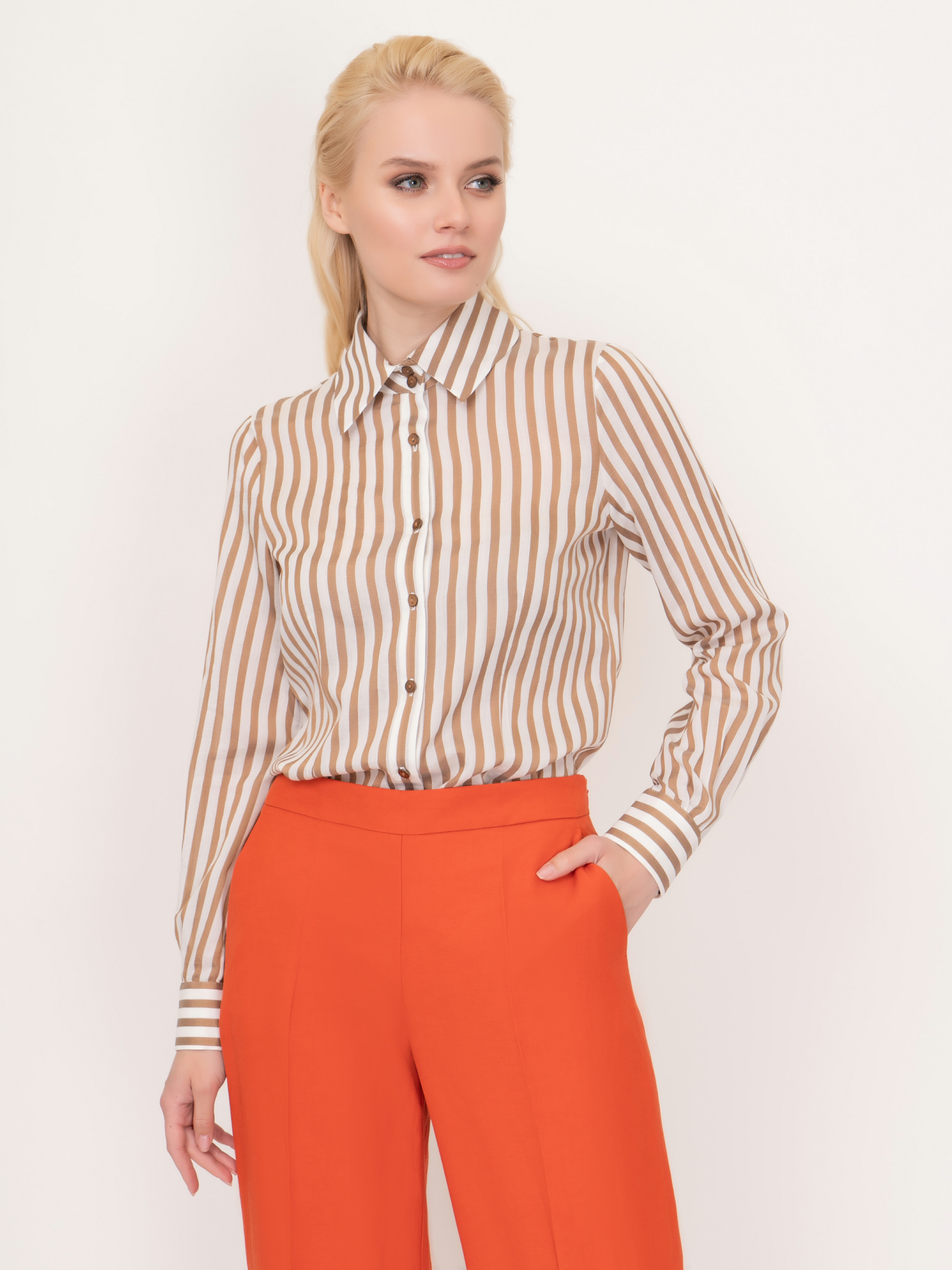 ЭBINGOL/21-01 Блуза Luisa Spagnoli