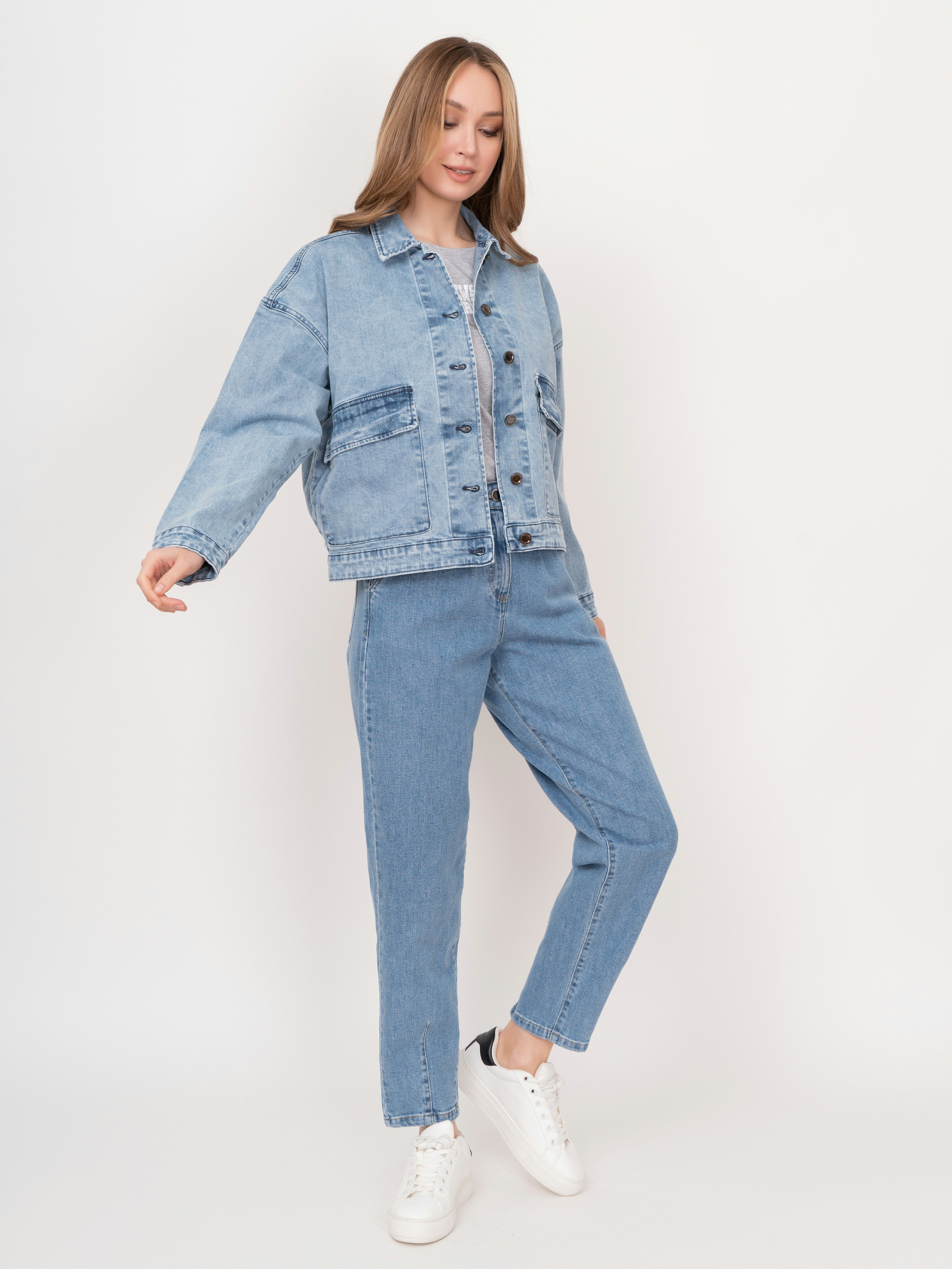 Э921120/10195/22-01 Брюки джинсовые Unq