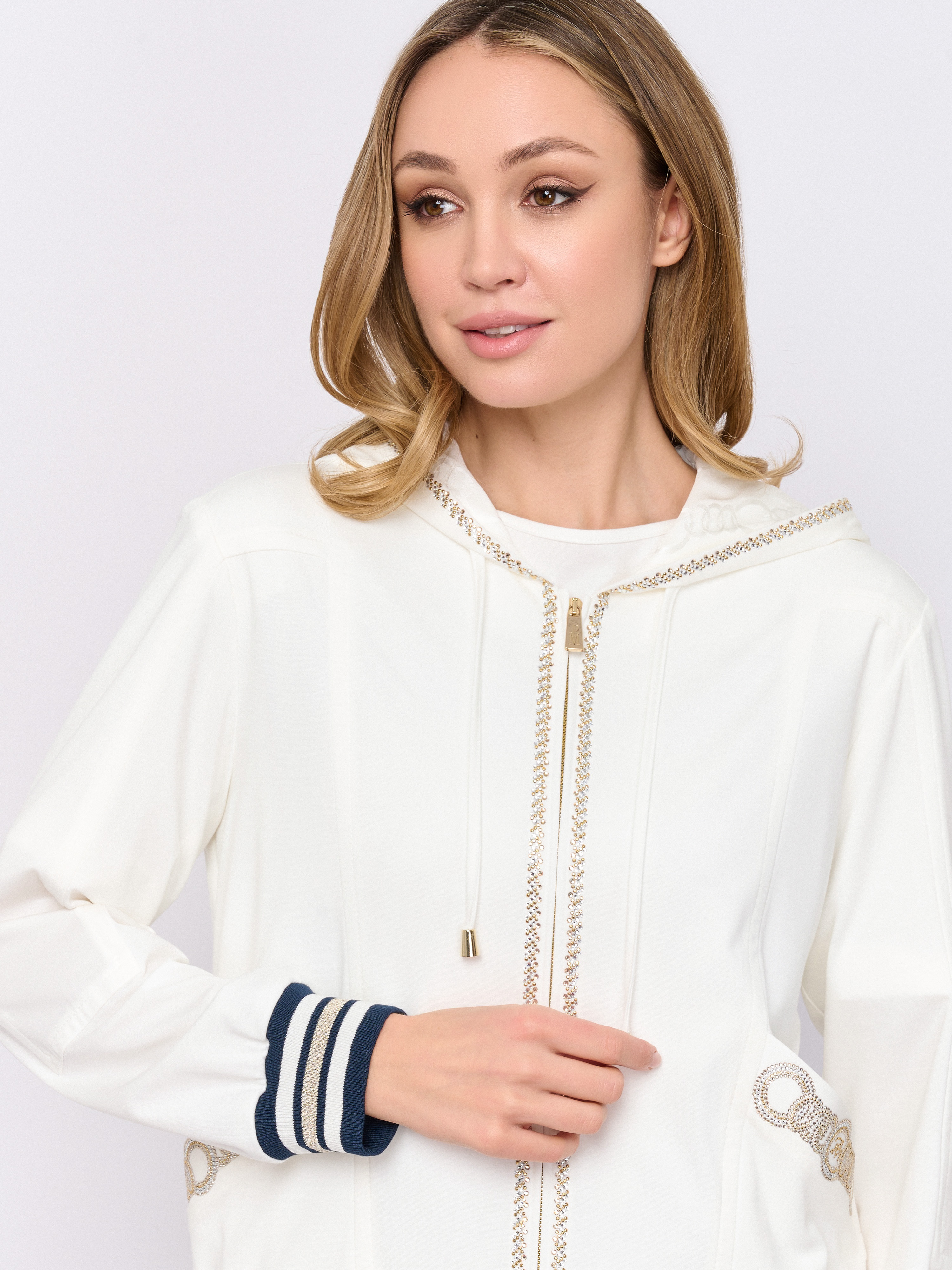 ЭFEDERICA / *VO 209/м/25-01 Джемпер типа толстовка Moretti