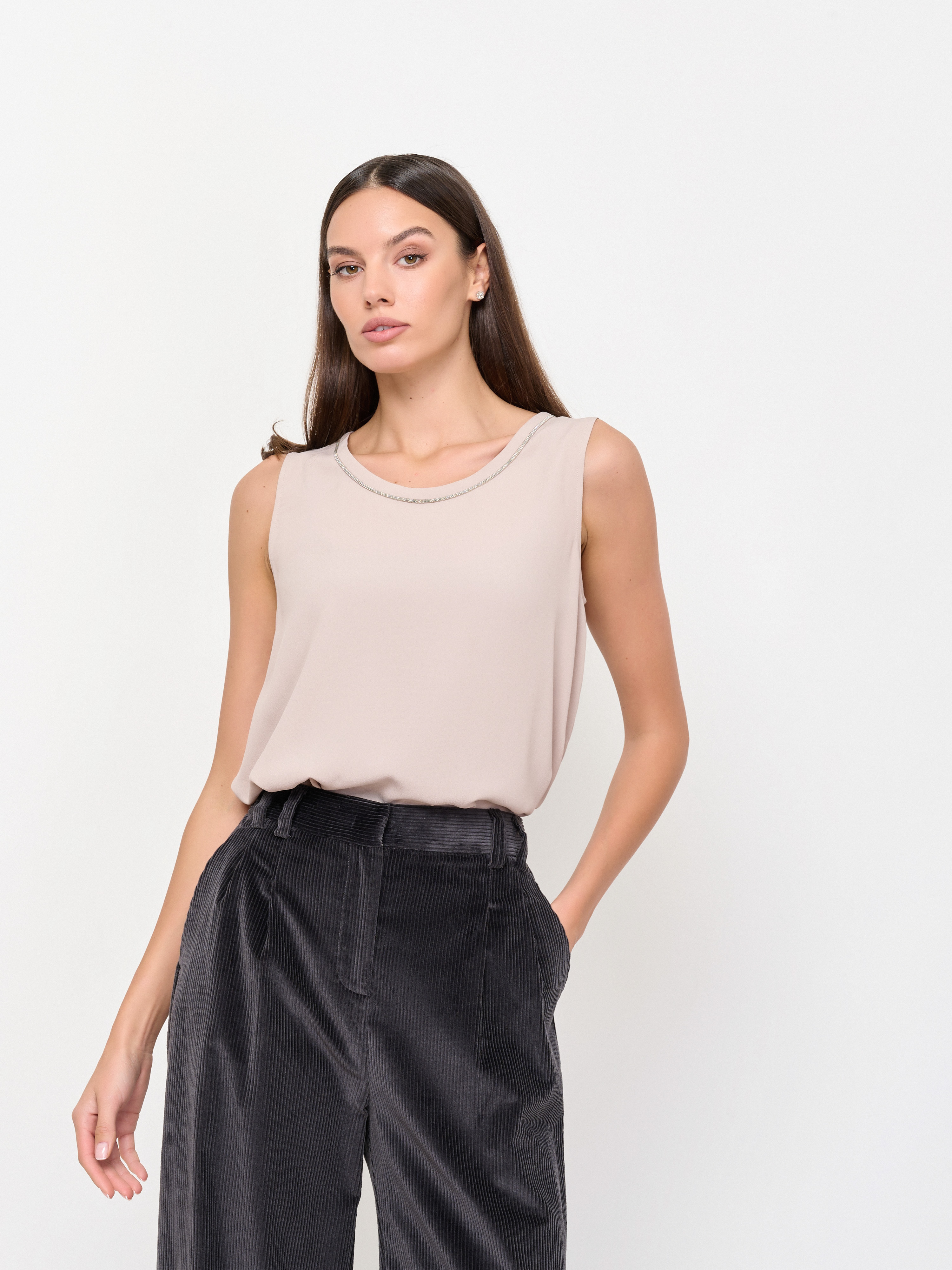 ЭD351115CA/м/24-02 Блузка типа топ PANICALE