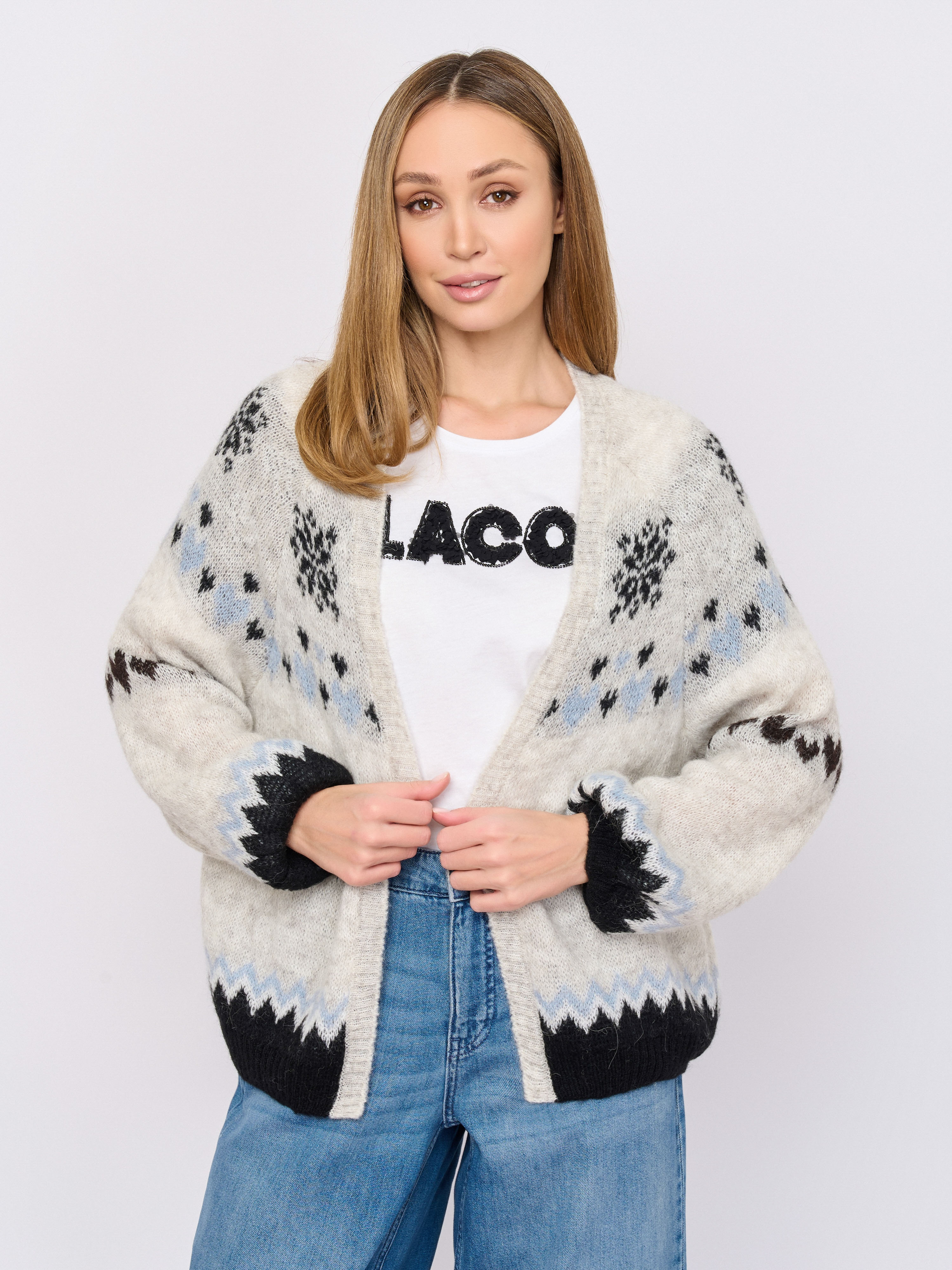 Э54-5461-9138/м/25-02 Кардиган тр. Elisa.And.Me