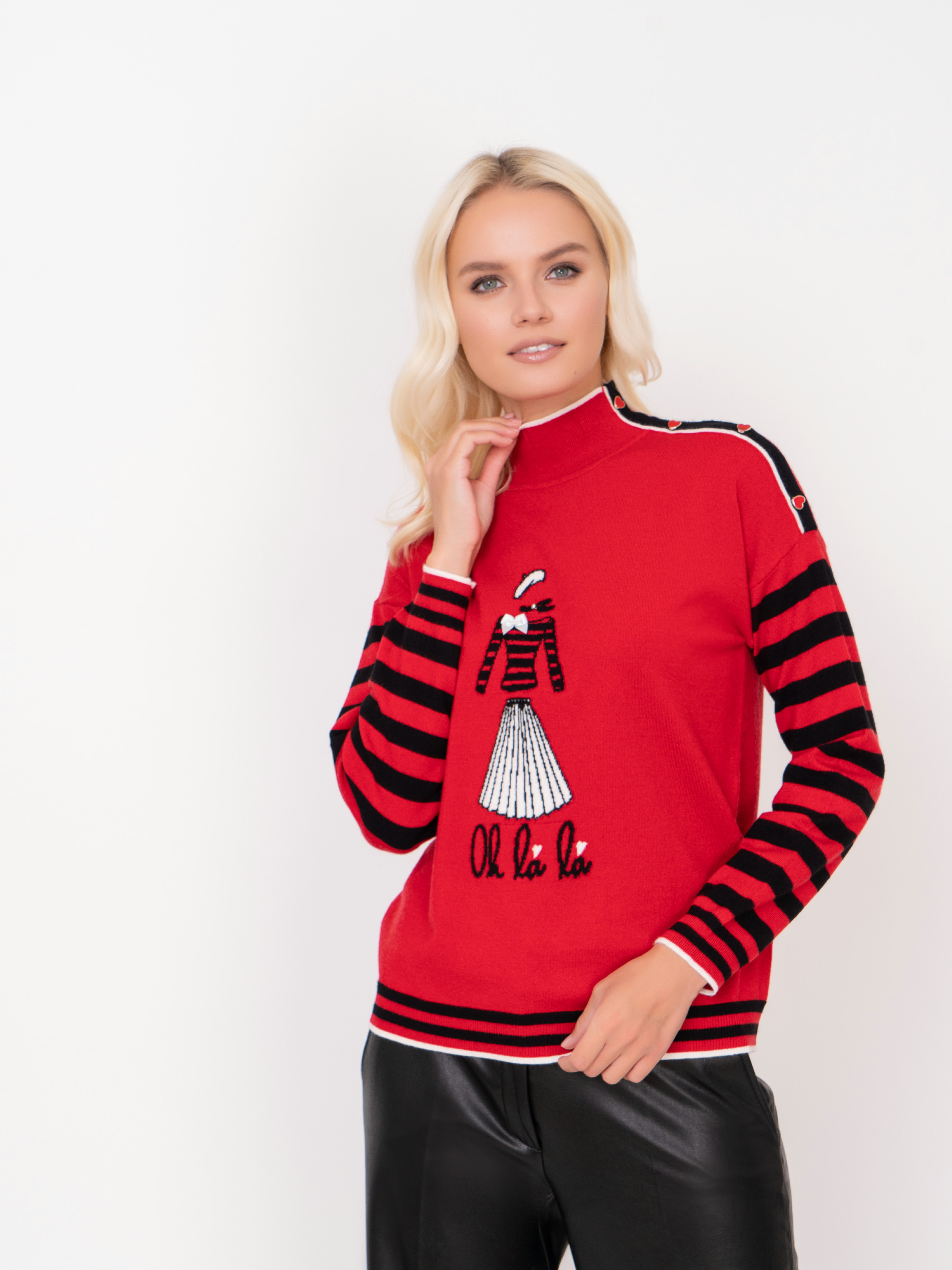 ЭAW001/21-02 Свитер Leo&Ugo