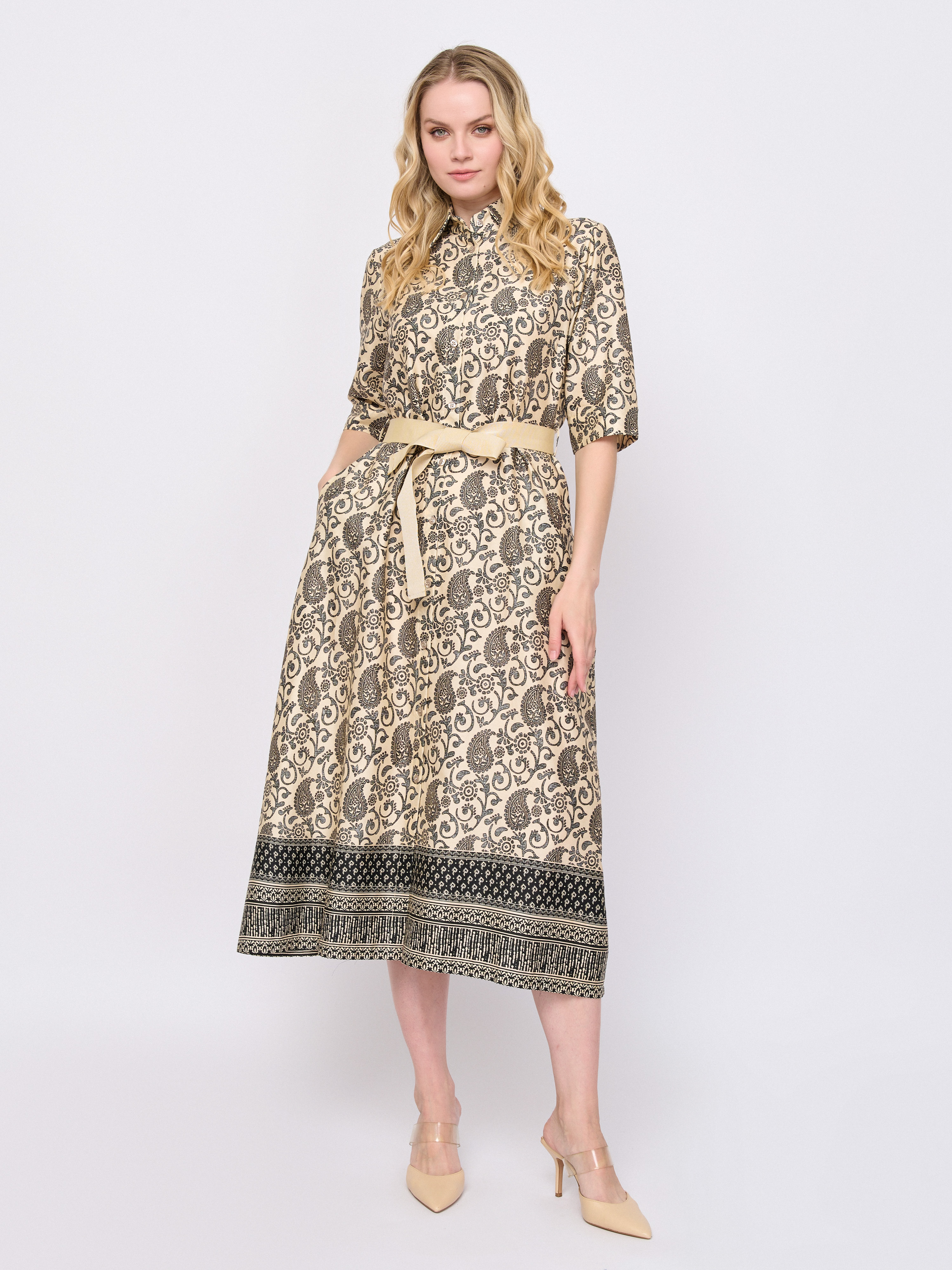 ЭQ91A266/3317/м/25-01 Платье IL Vento&La Seta