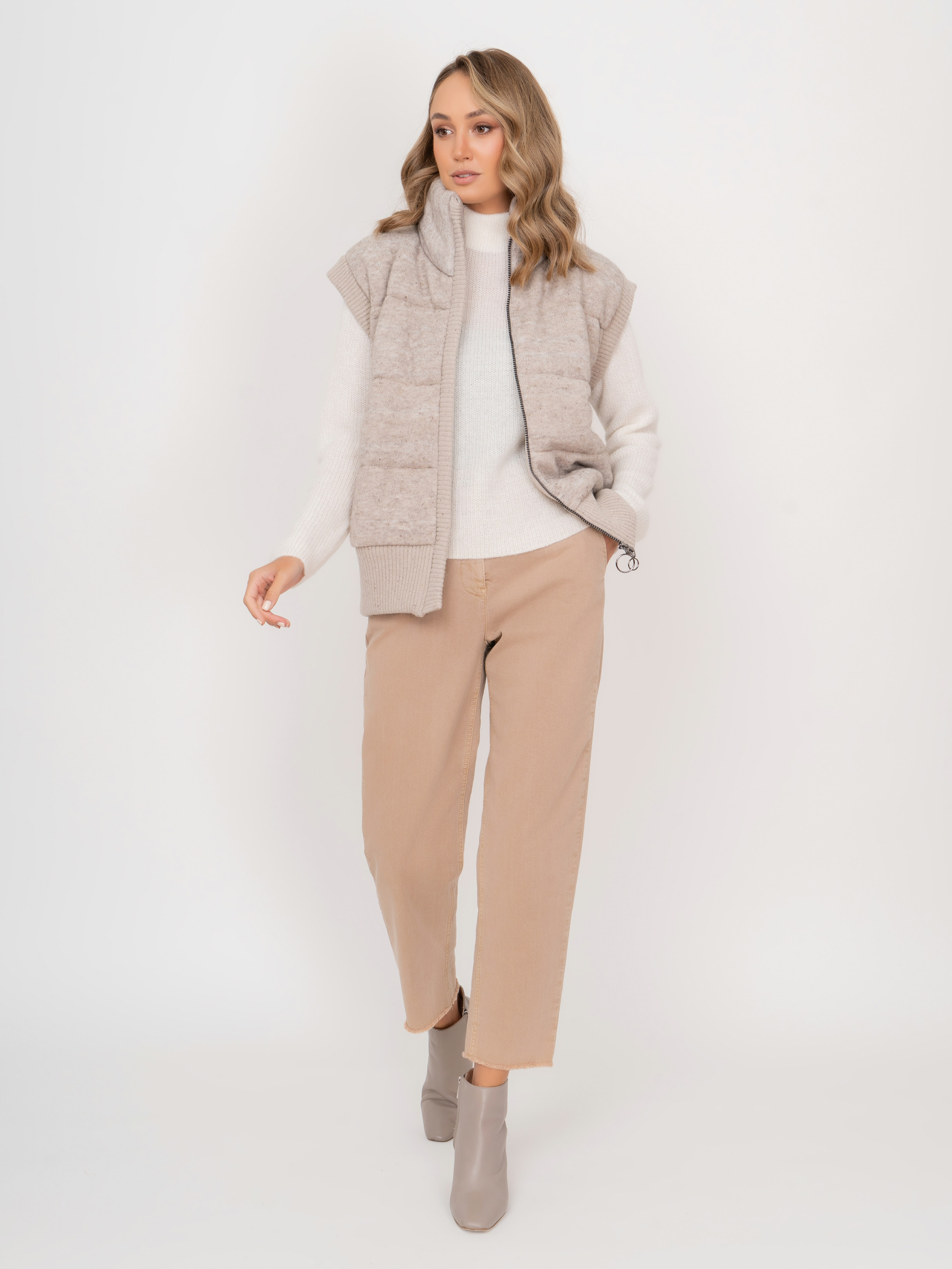 ЭYLK3418/22-02 Жилет тр. SERIANNO collection