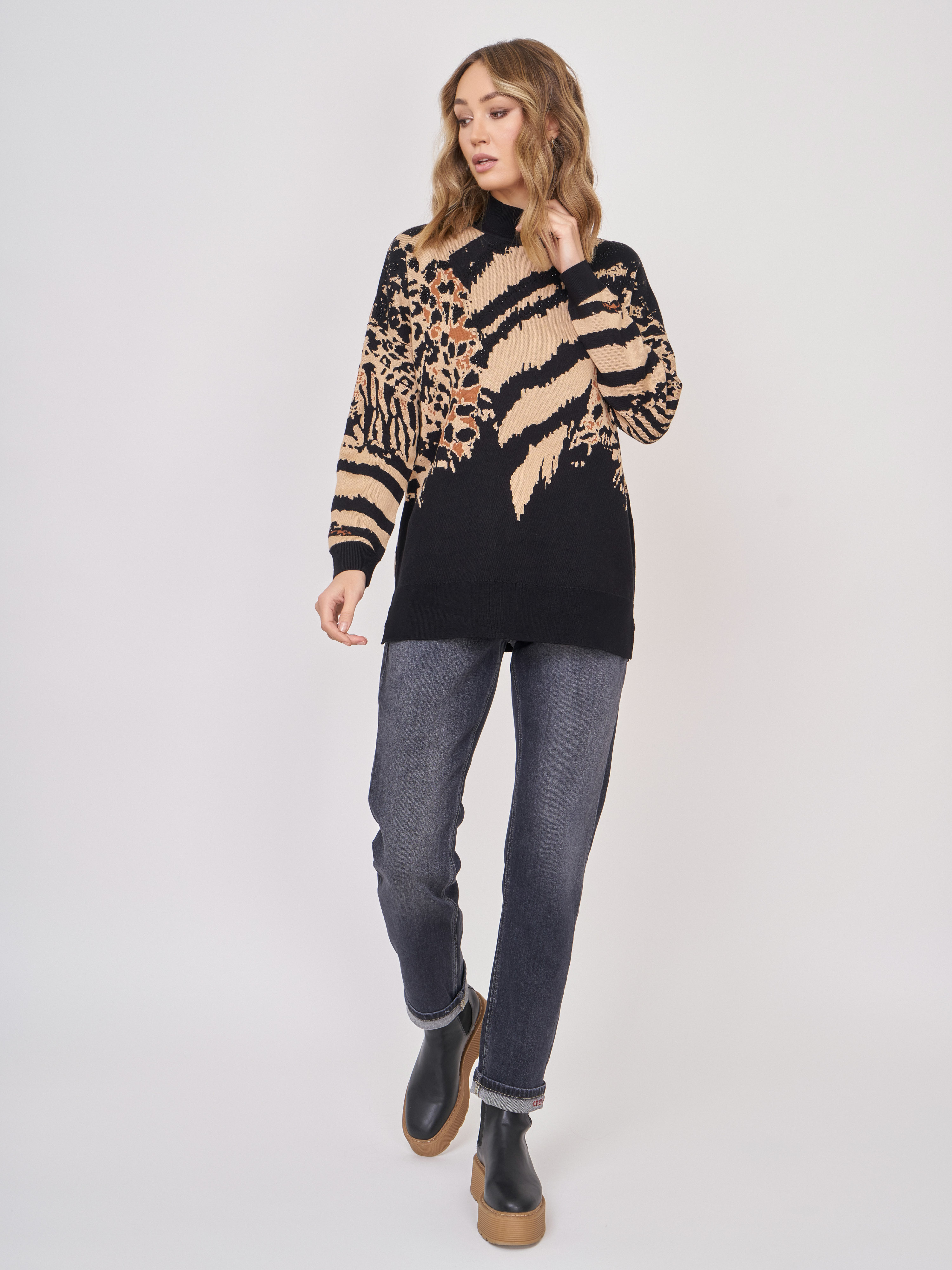 ЭAW816/22-02 Свитер Leo&Ugo