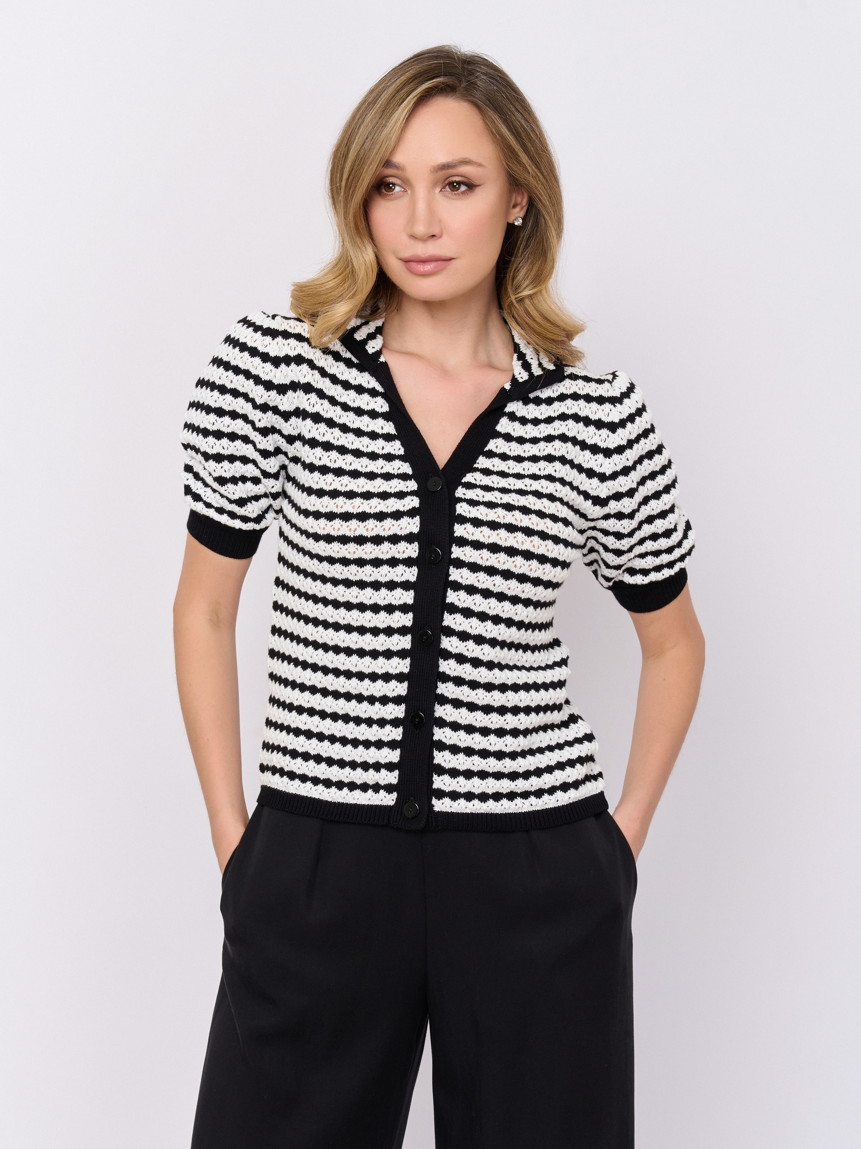 ЭSS250622241/м/25-01 Кардиган тр. PUROTATTO