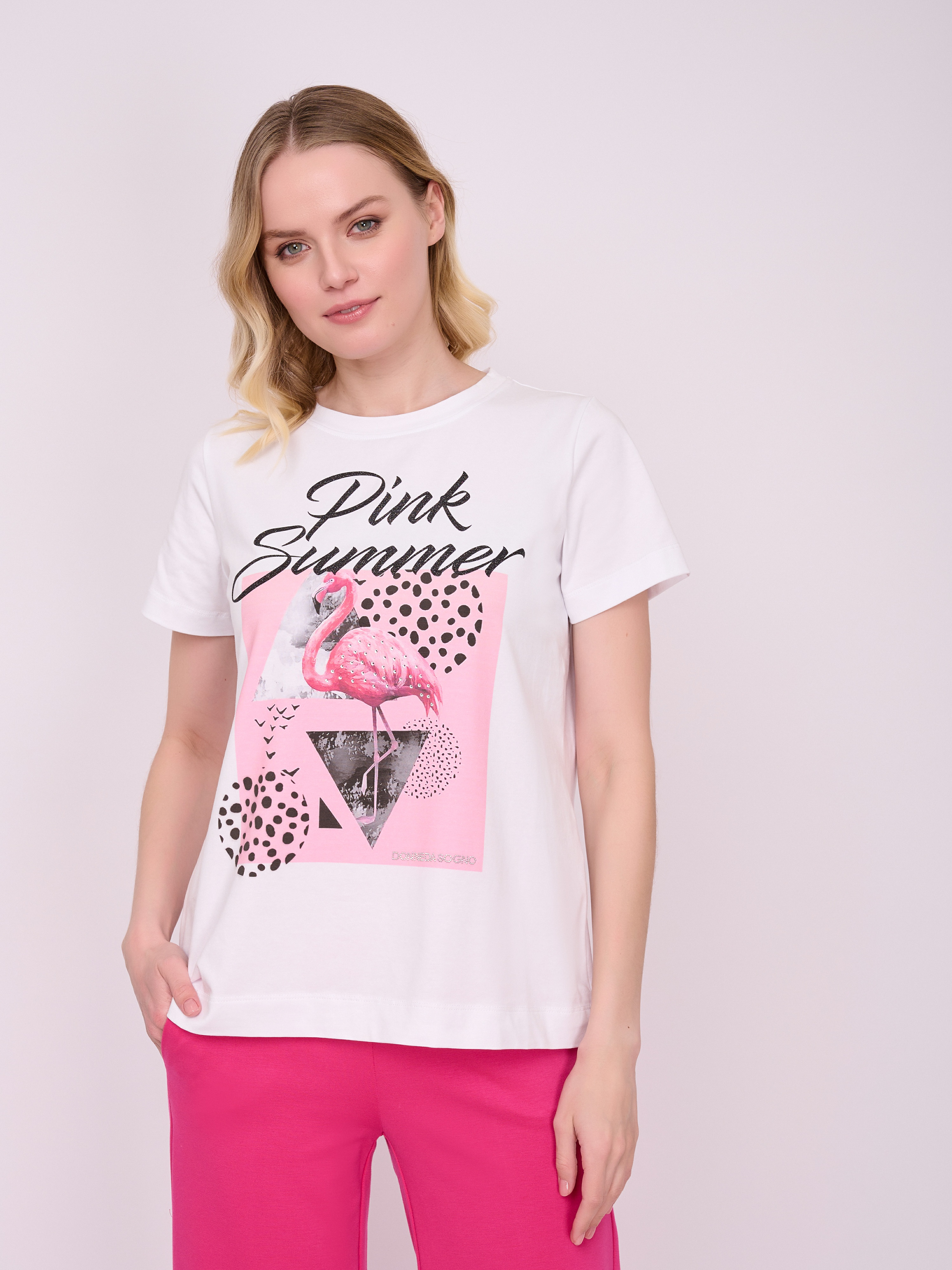 Э23D2418/23-01 Футболка Donne da Sogno