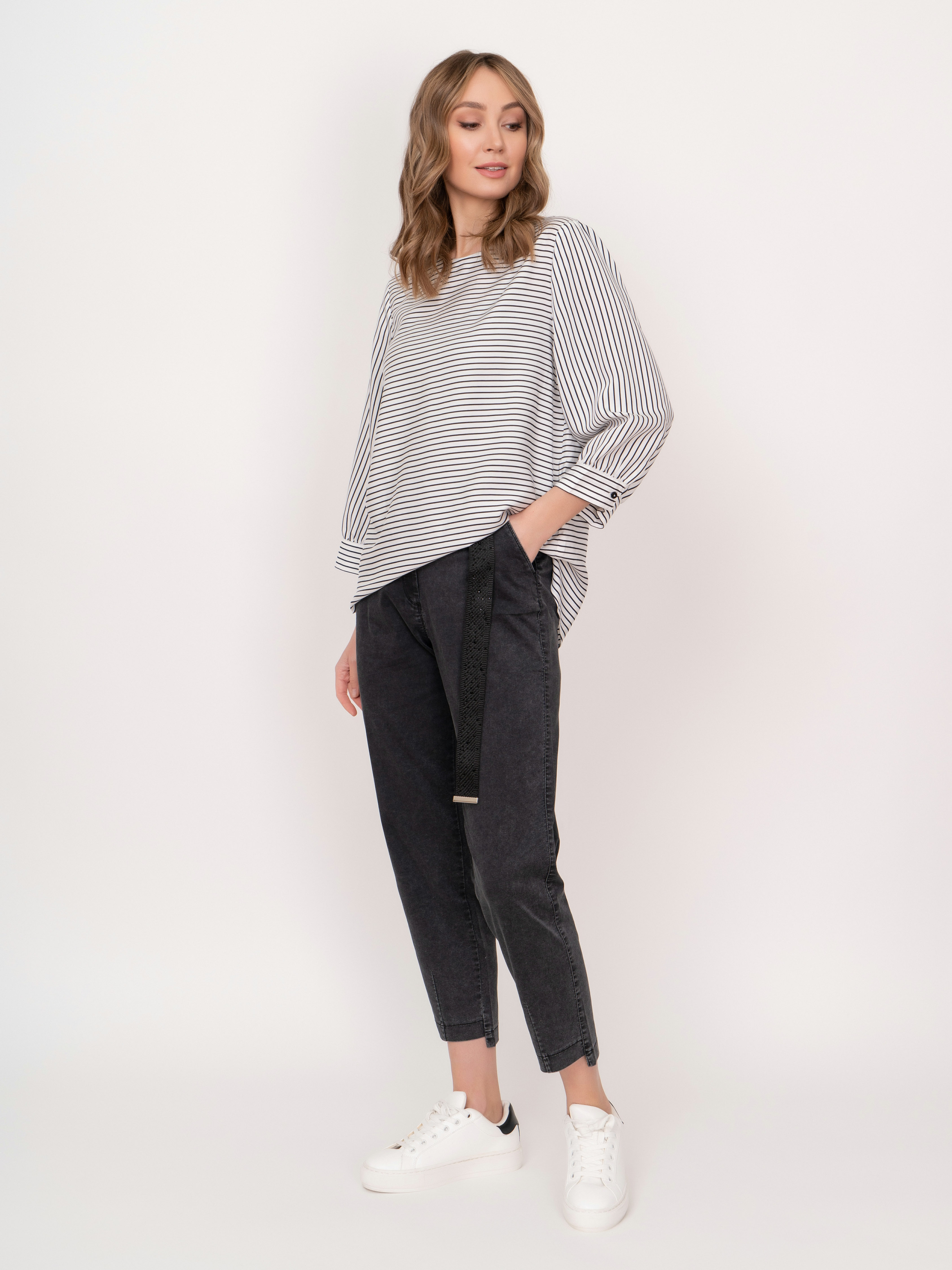 Э7209-122/22-01 Брюки джинсовые Franco Vello