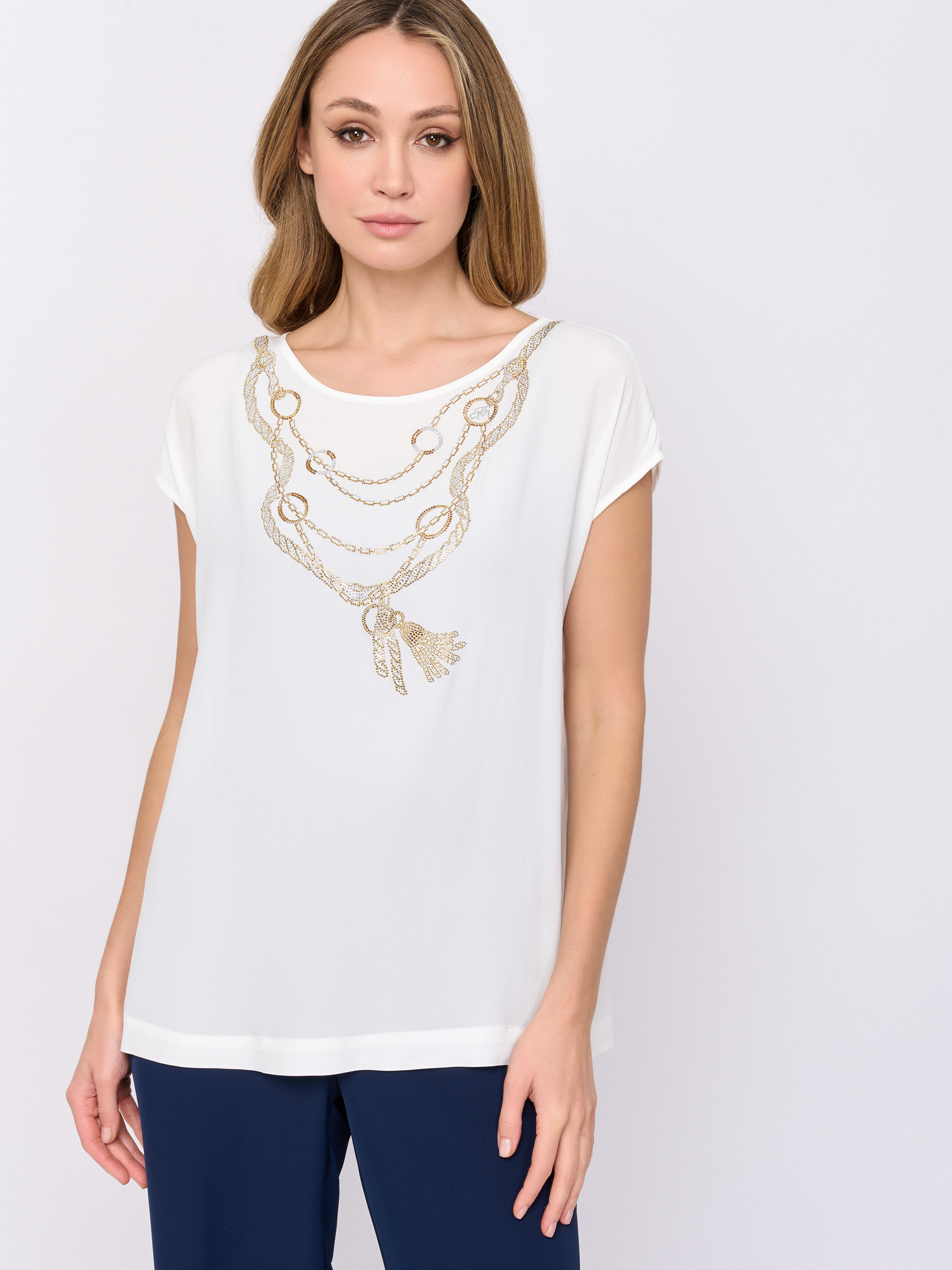 ЭFAUSTA 205/м/25-01 Блузка Moretti