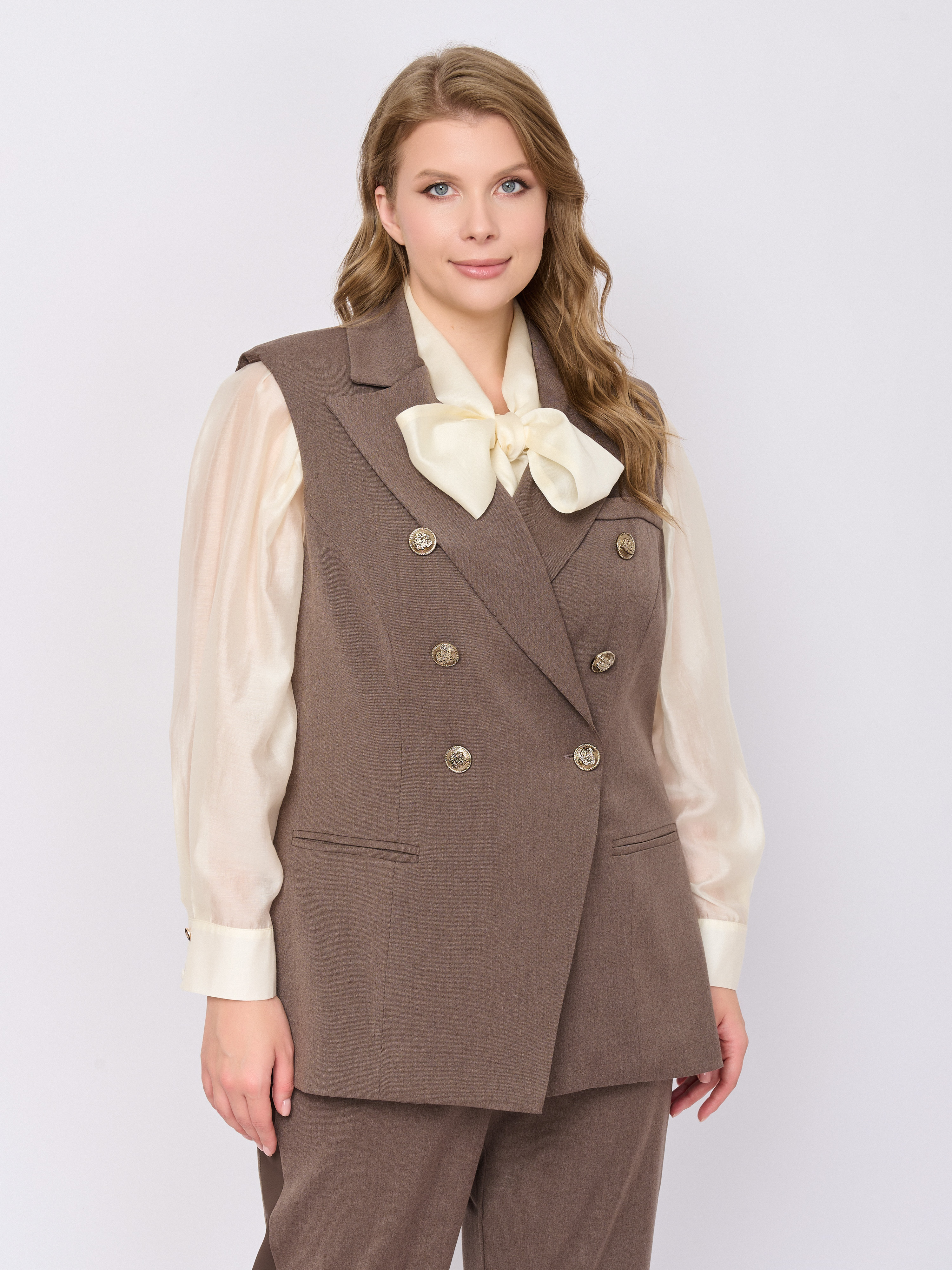 Э8401.3023/м/25-02 Жилет Mat Fashion