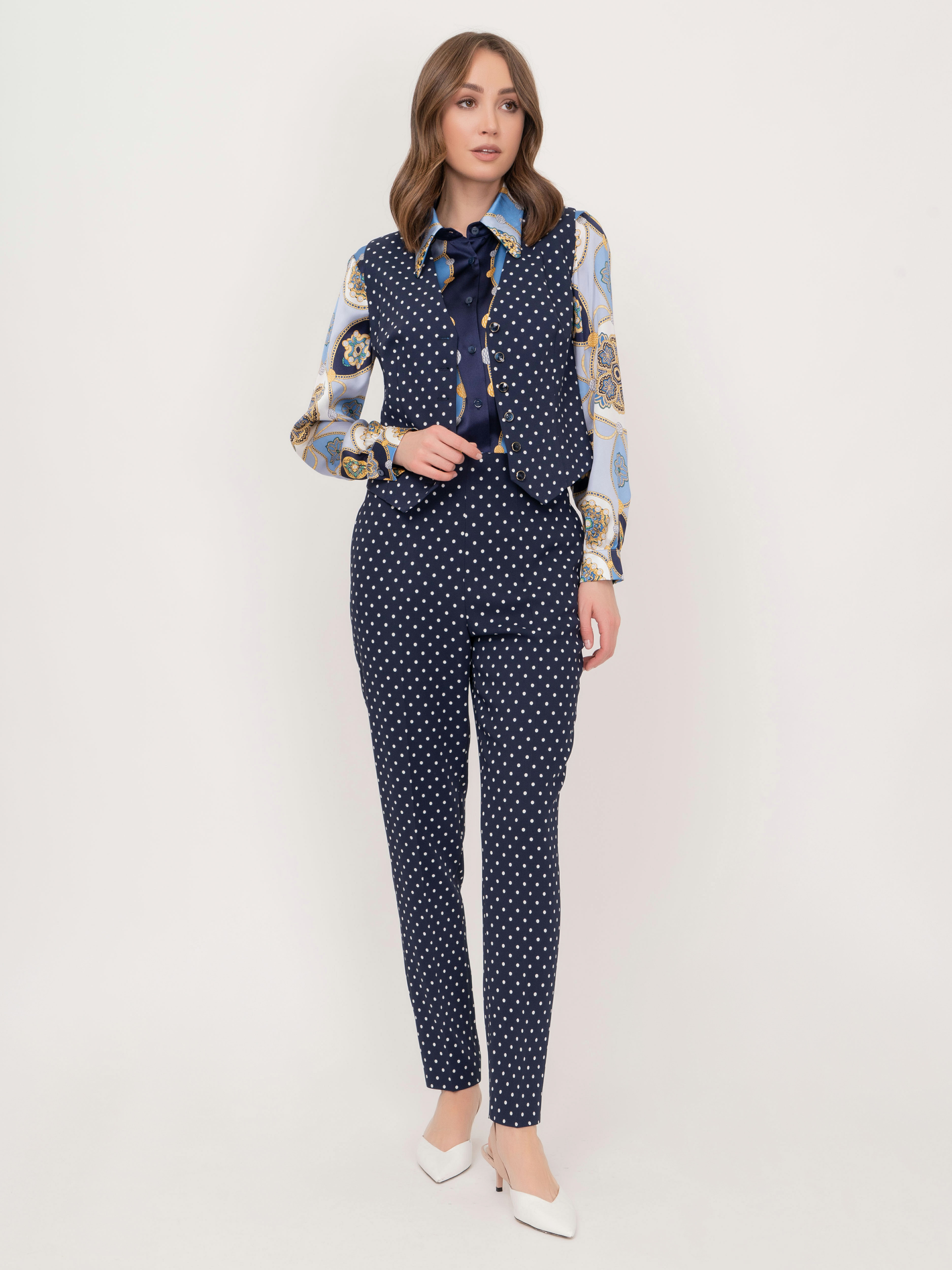 ЭVIRGILIO/21-01 Жилет Luisa Spagnoli