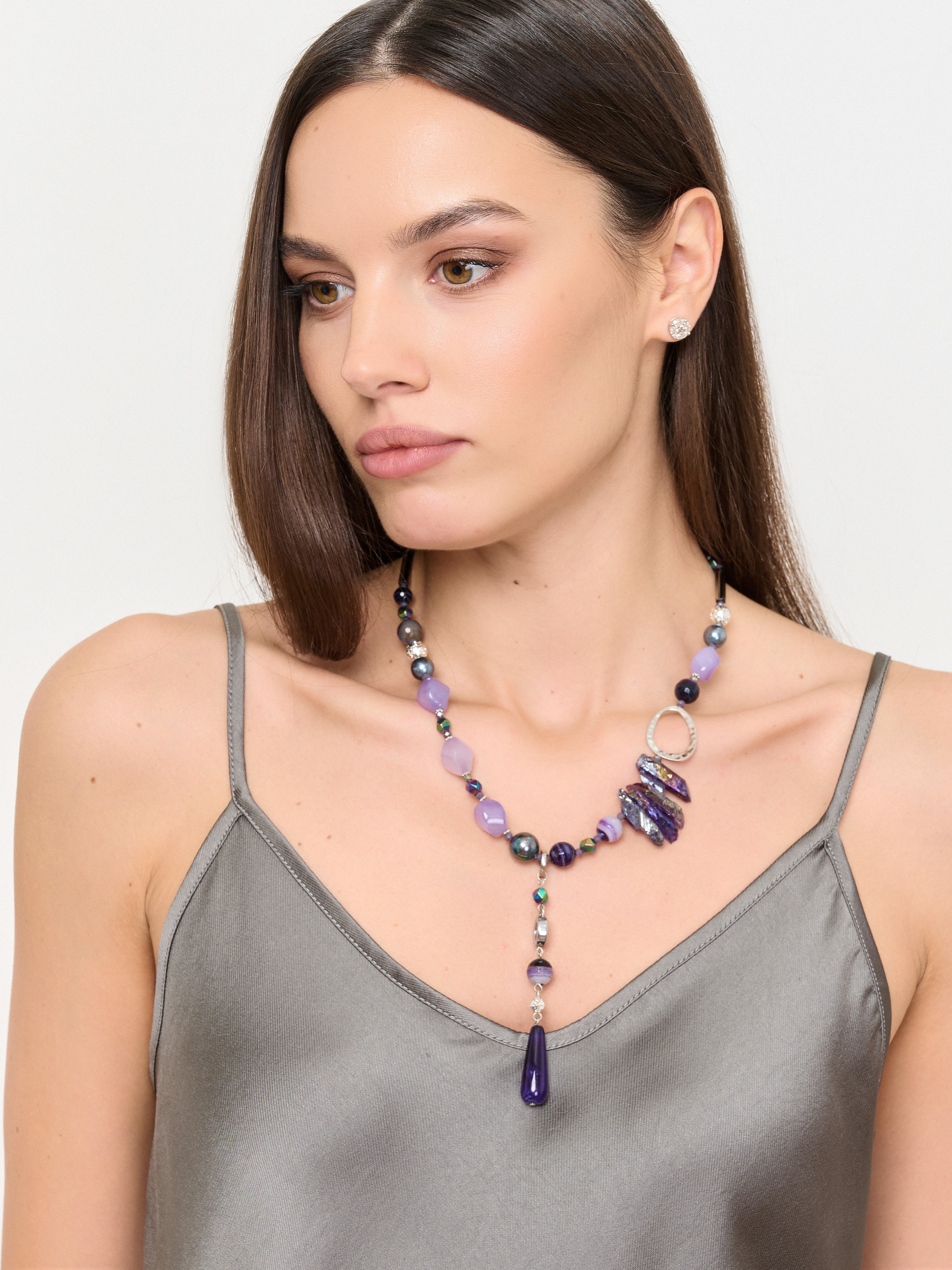 Э371946/24-02 Колье Петербургские тайны Ярославна