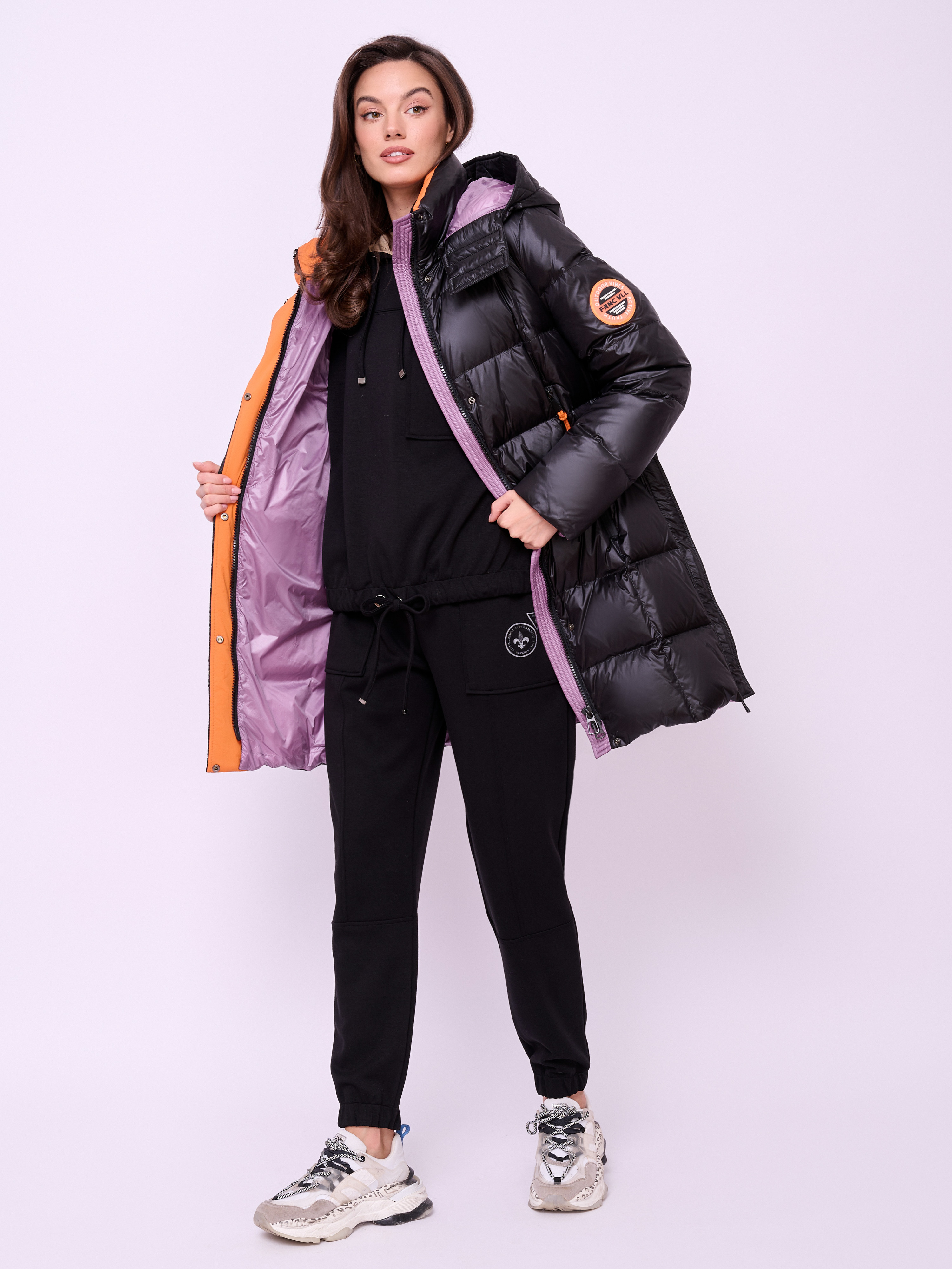 Э3458-224/м/23-02 Пальто утепленное Franco Vello