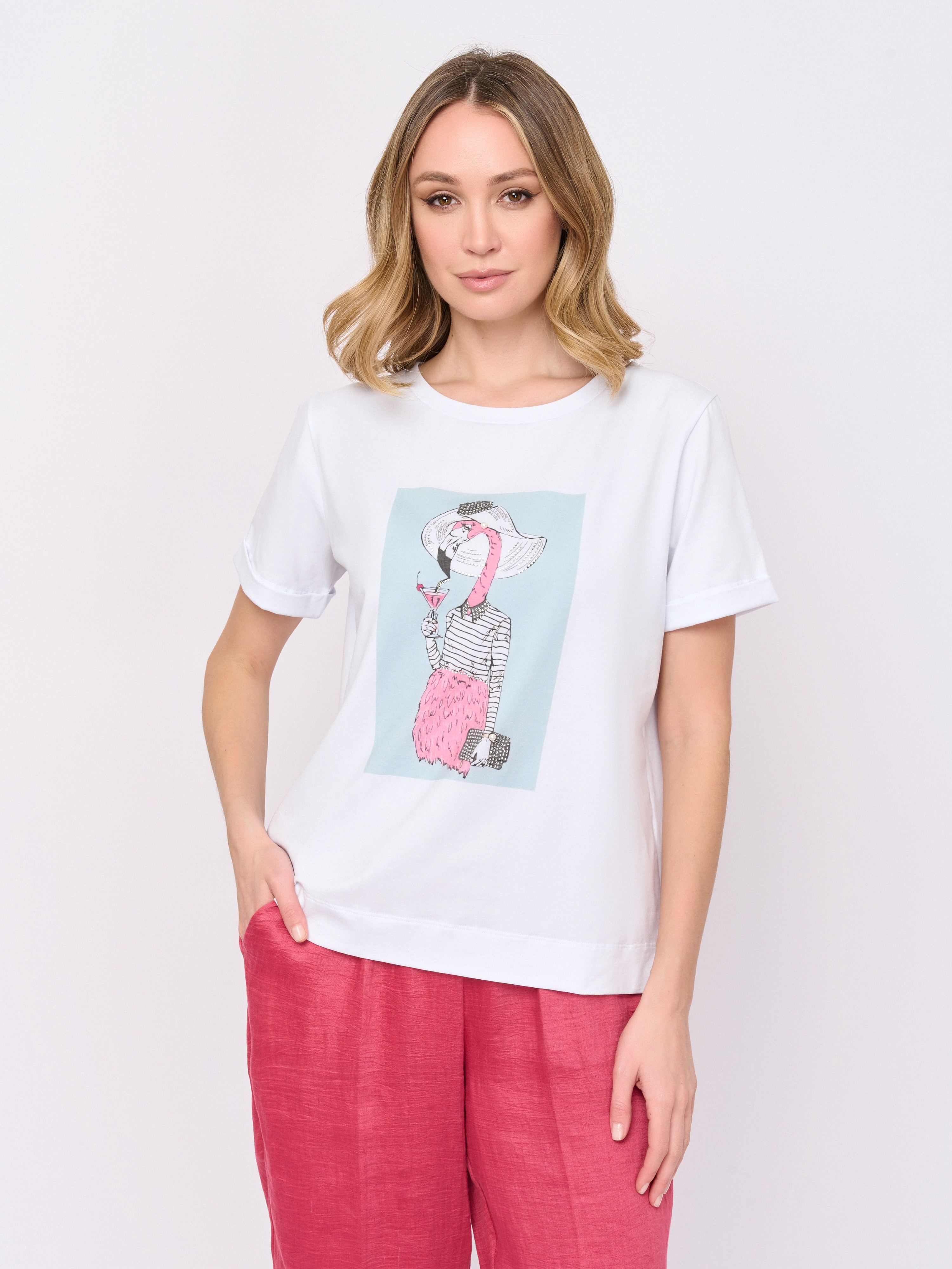 Э25D3959/м/25-01 Футболка Donne da Sogno