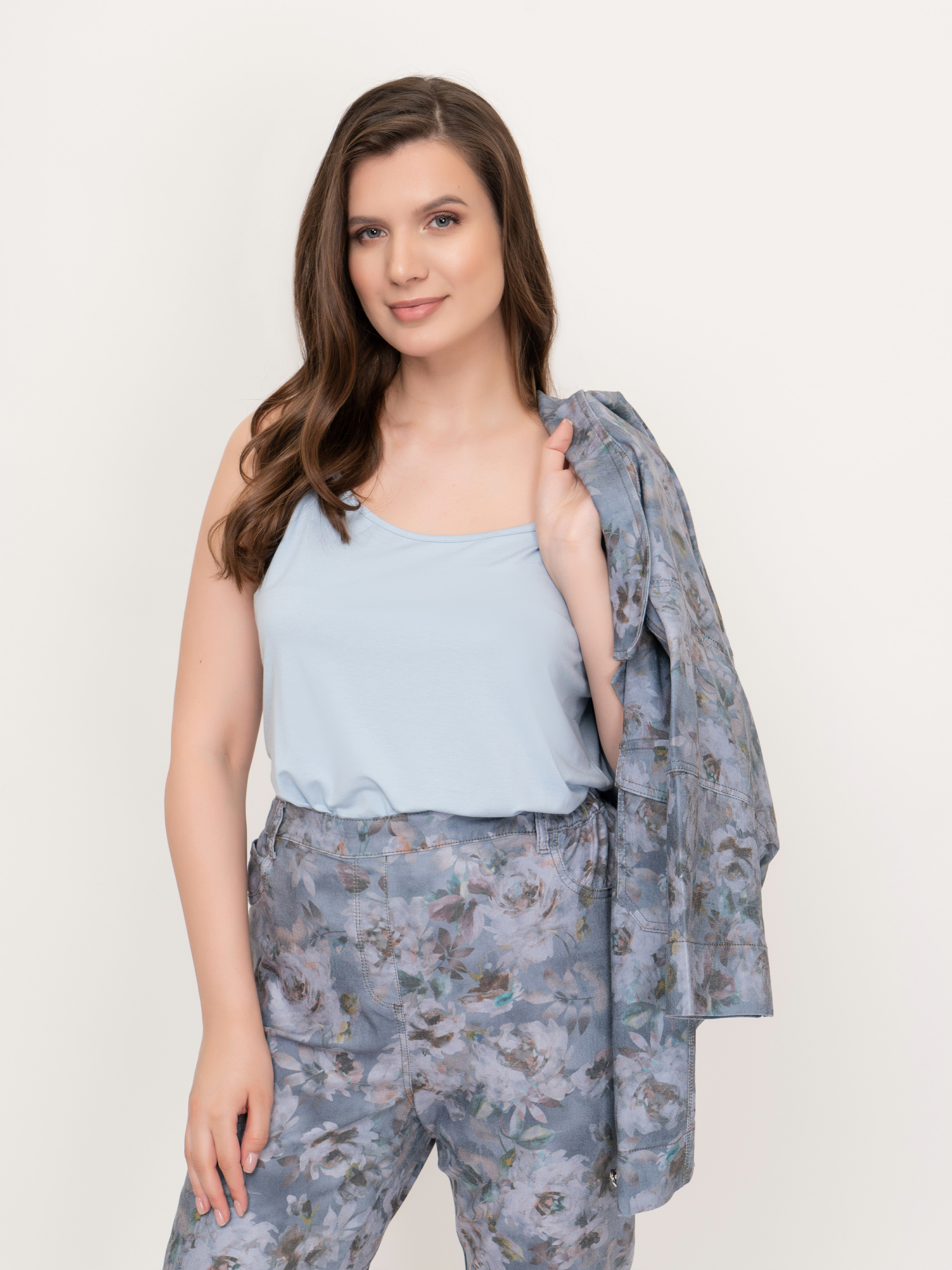 Э5174T-121/21-01 Блуза Топ тр. Franco Vello