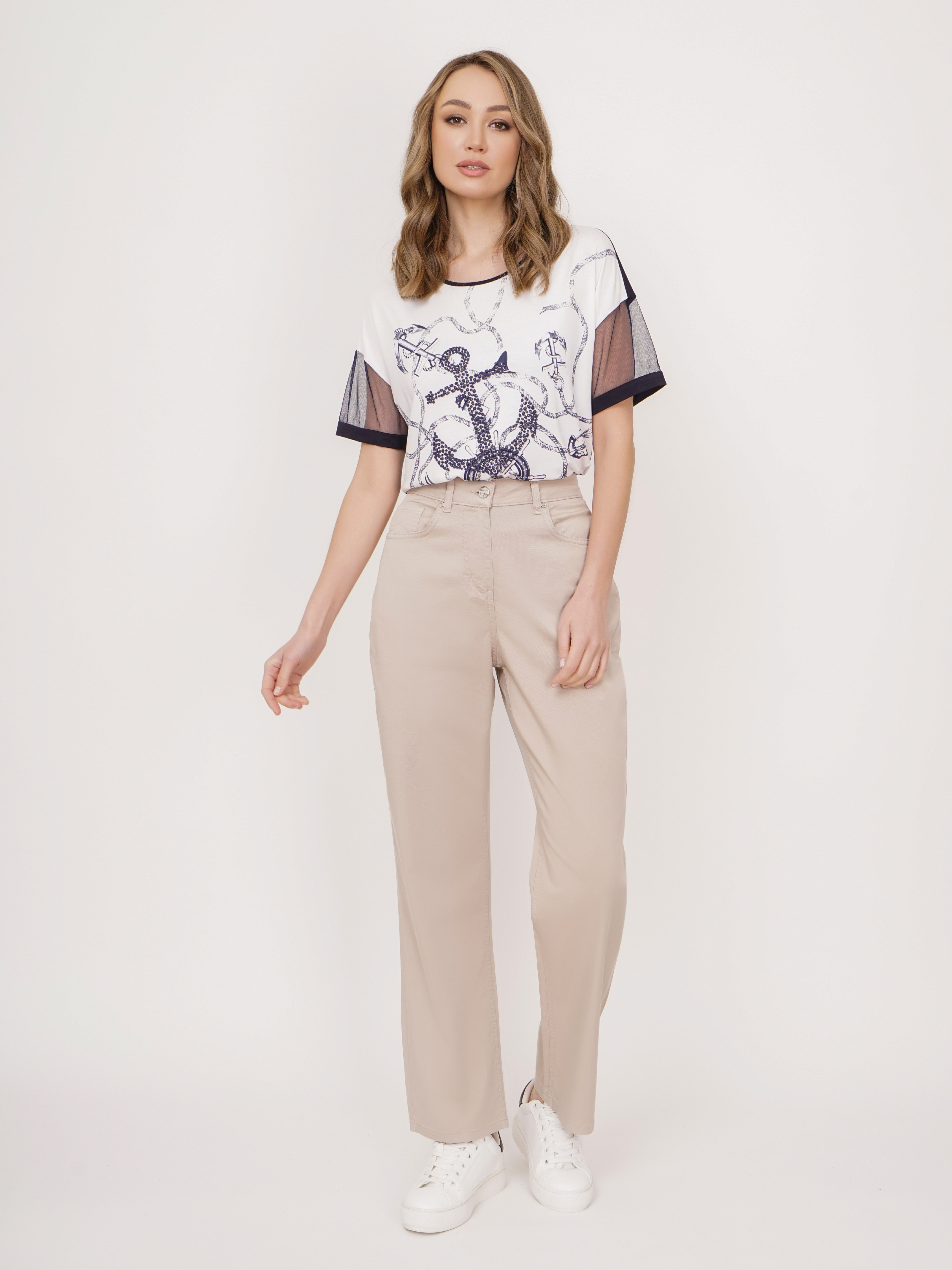 Э7244-122/22-01 Брюки джинсовые Franco Vello