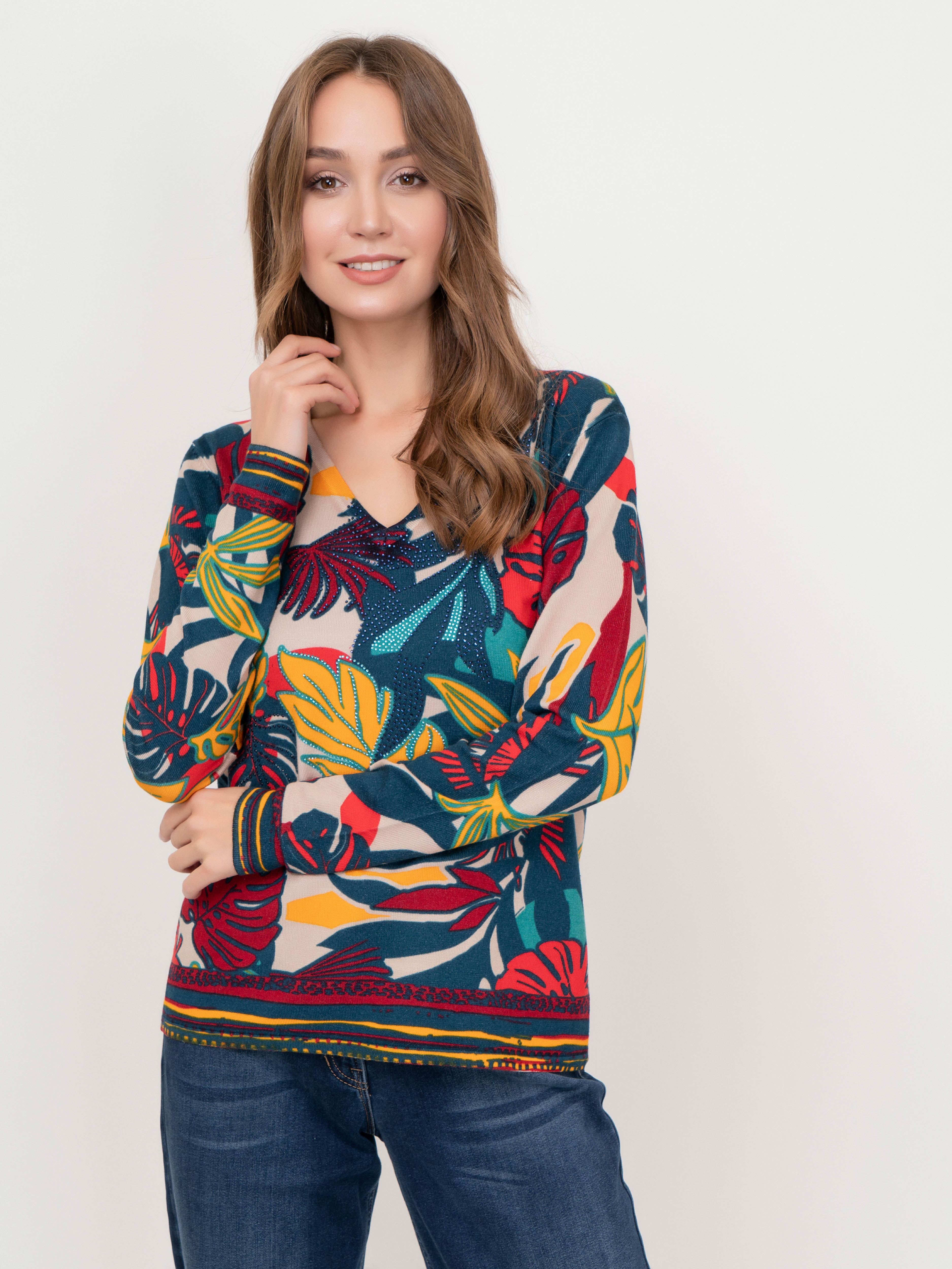 ЭCW101H20/20-02 Пуловер Leo&Ugo