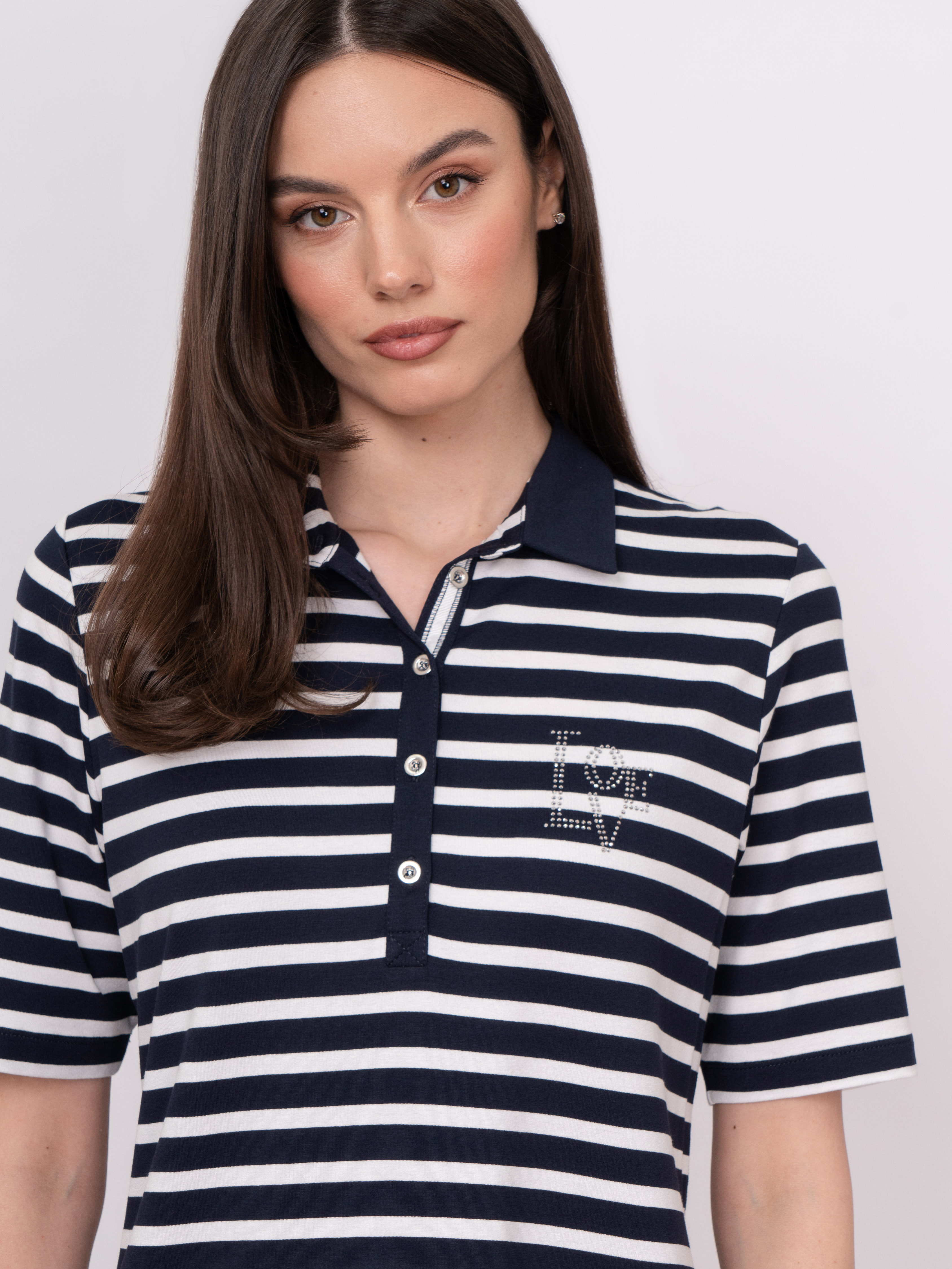 Э321357/22-01 Пуловер (с воротом поло) Rabe