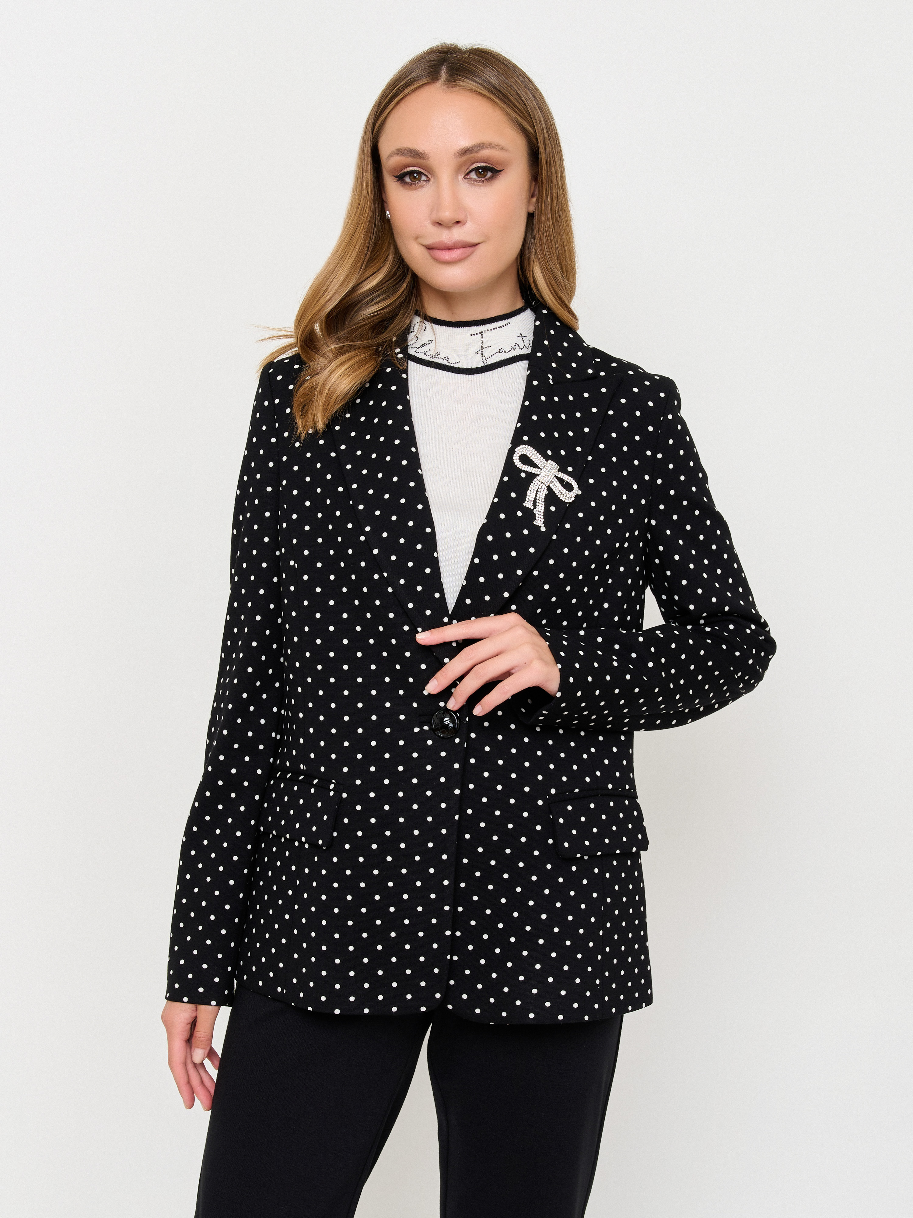 Э8B045/м/24-02 Жакет тр. Elisa Fanti