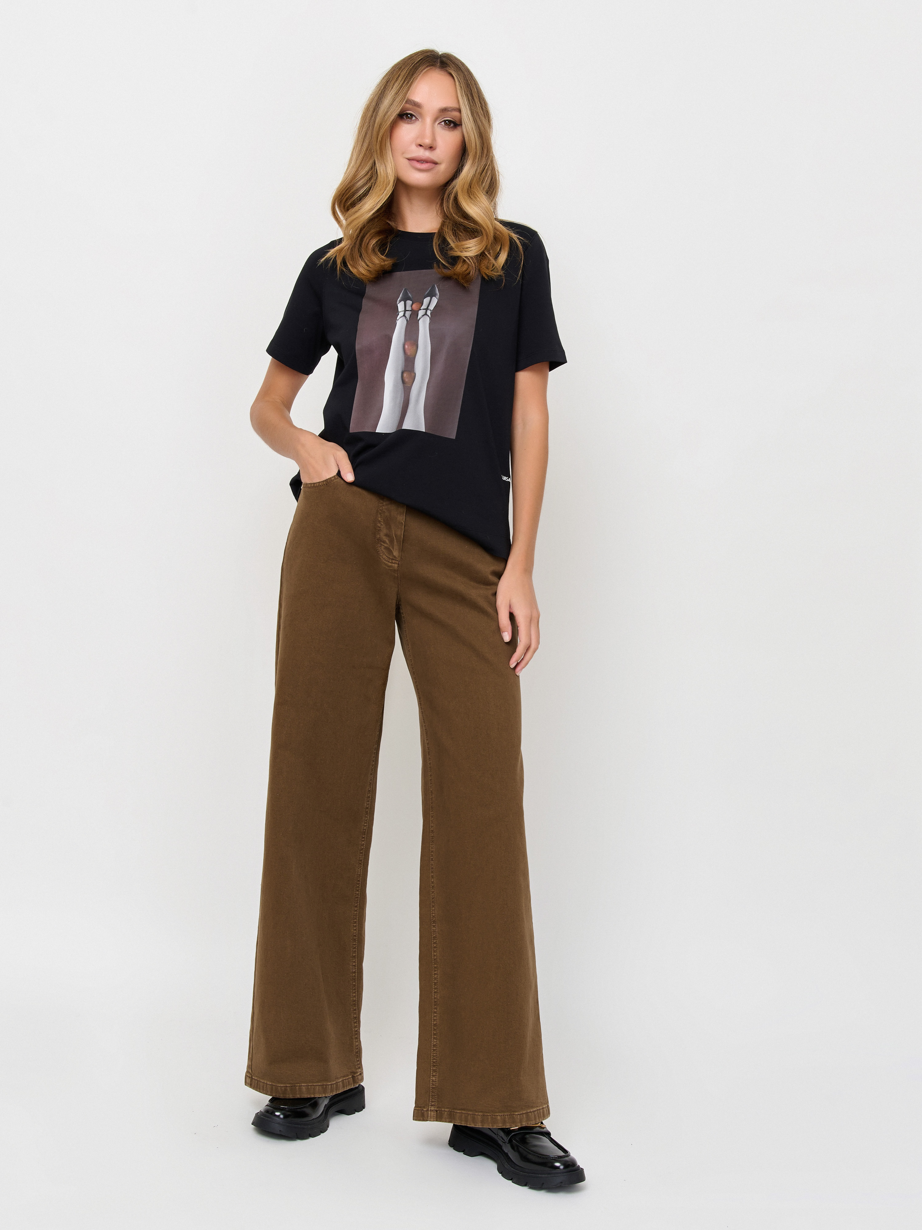 Э608694/3675/м/24-02 Брюки (Джинсы) Luisa Cerano