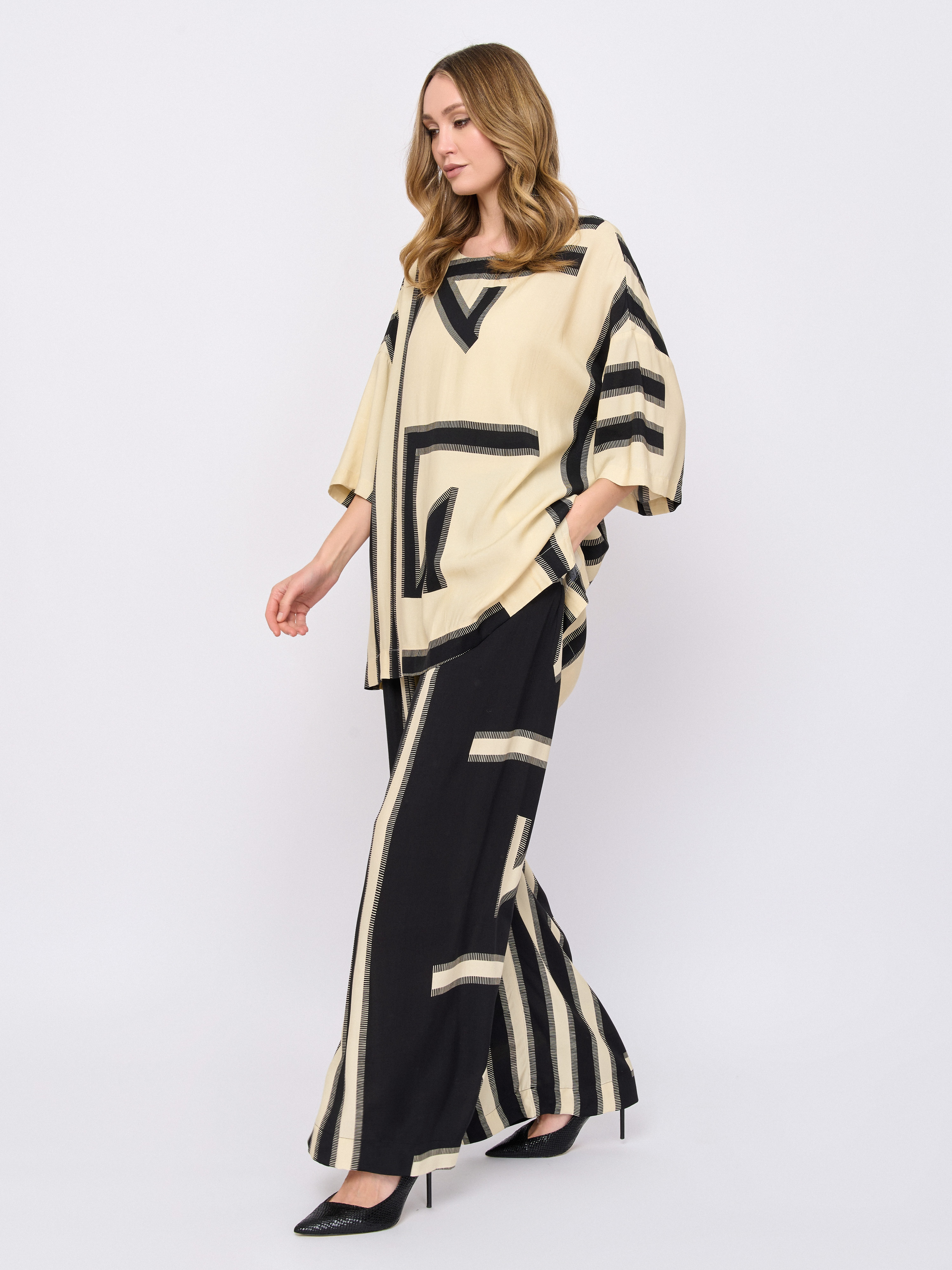 Э8301.2050/м/25-01 Брюки Mat Fashion