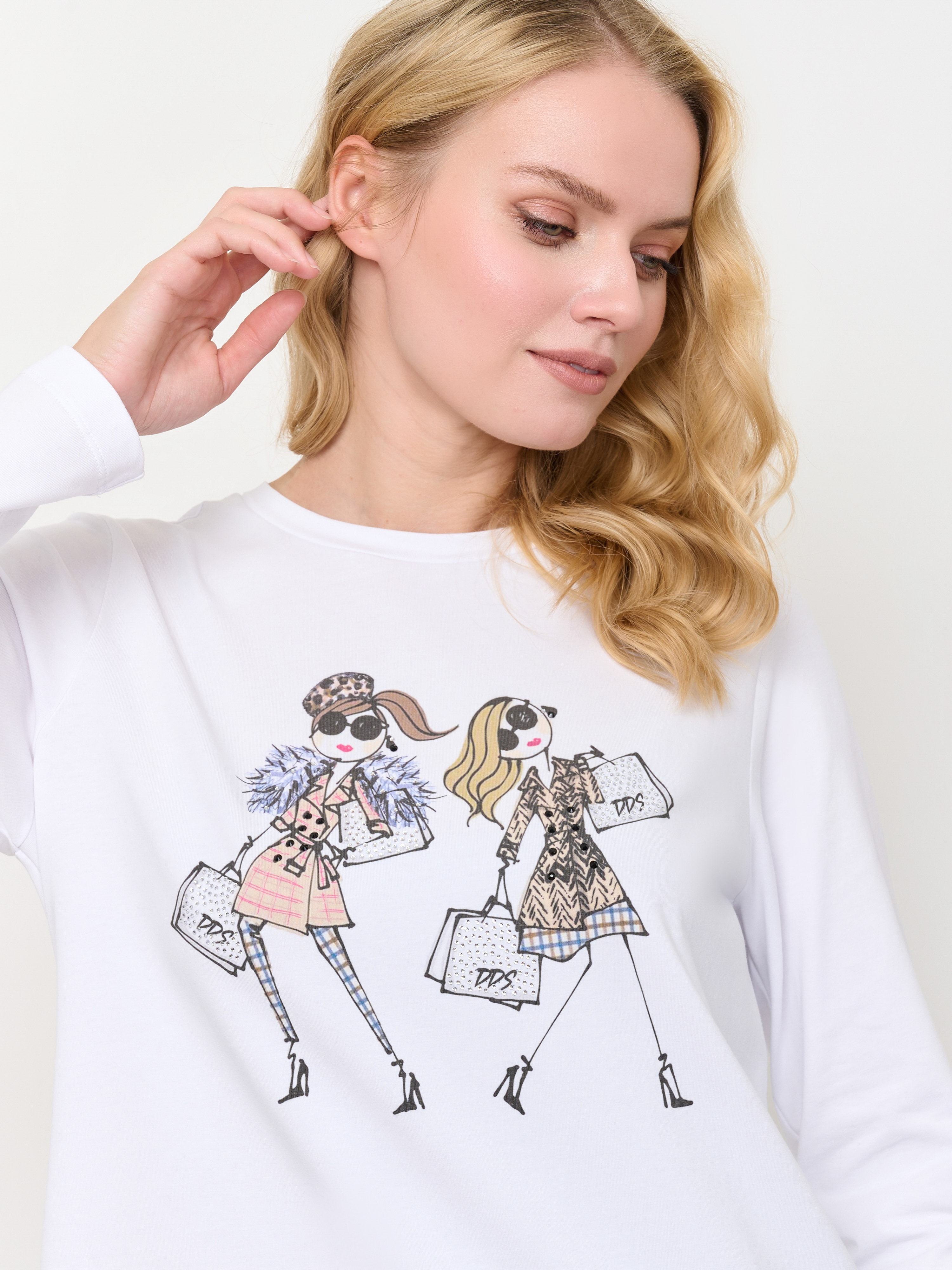 Э24D3632/24-02 Футболка Donne da Sogno