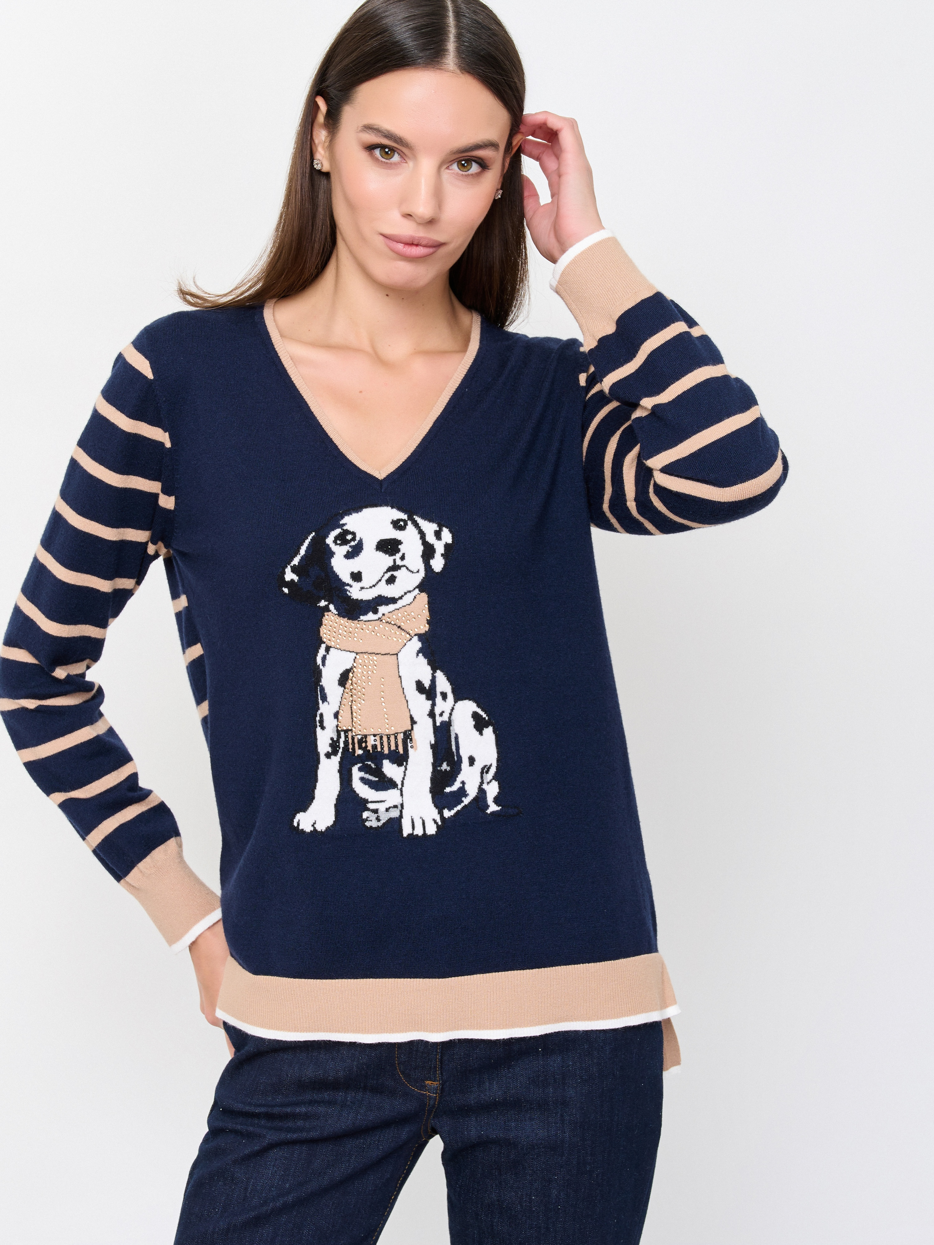 ЭAW493/м/24-02 Пуловер LEO & UGO