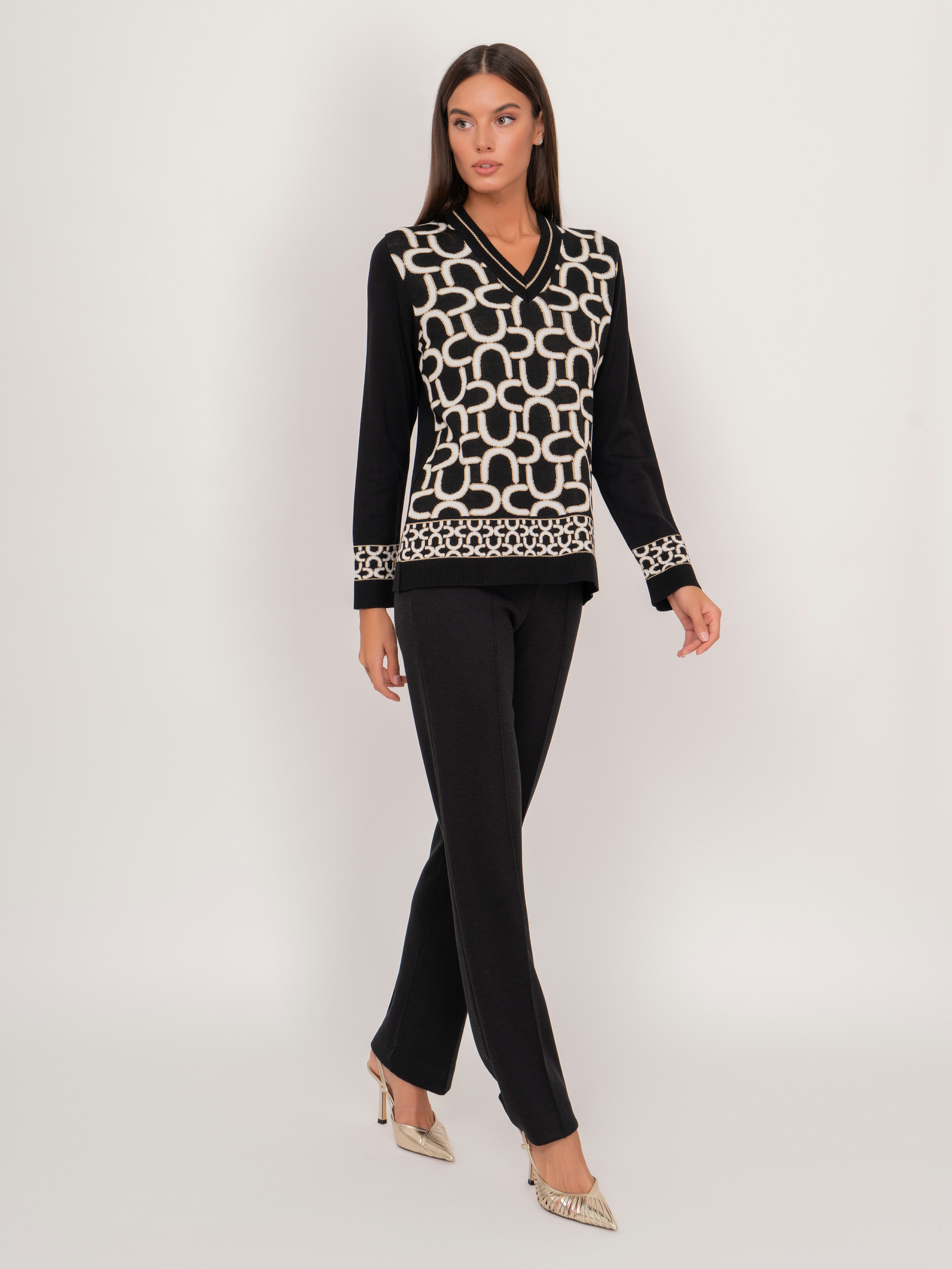 ЭPENELOPE 698/22-02 Пуловер PIERO MORETTI