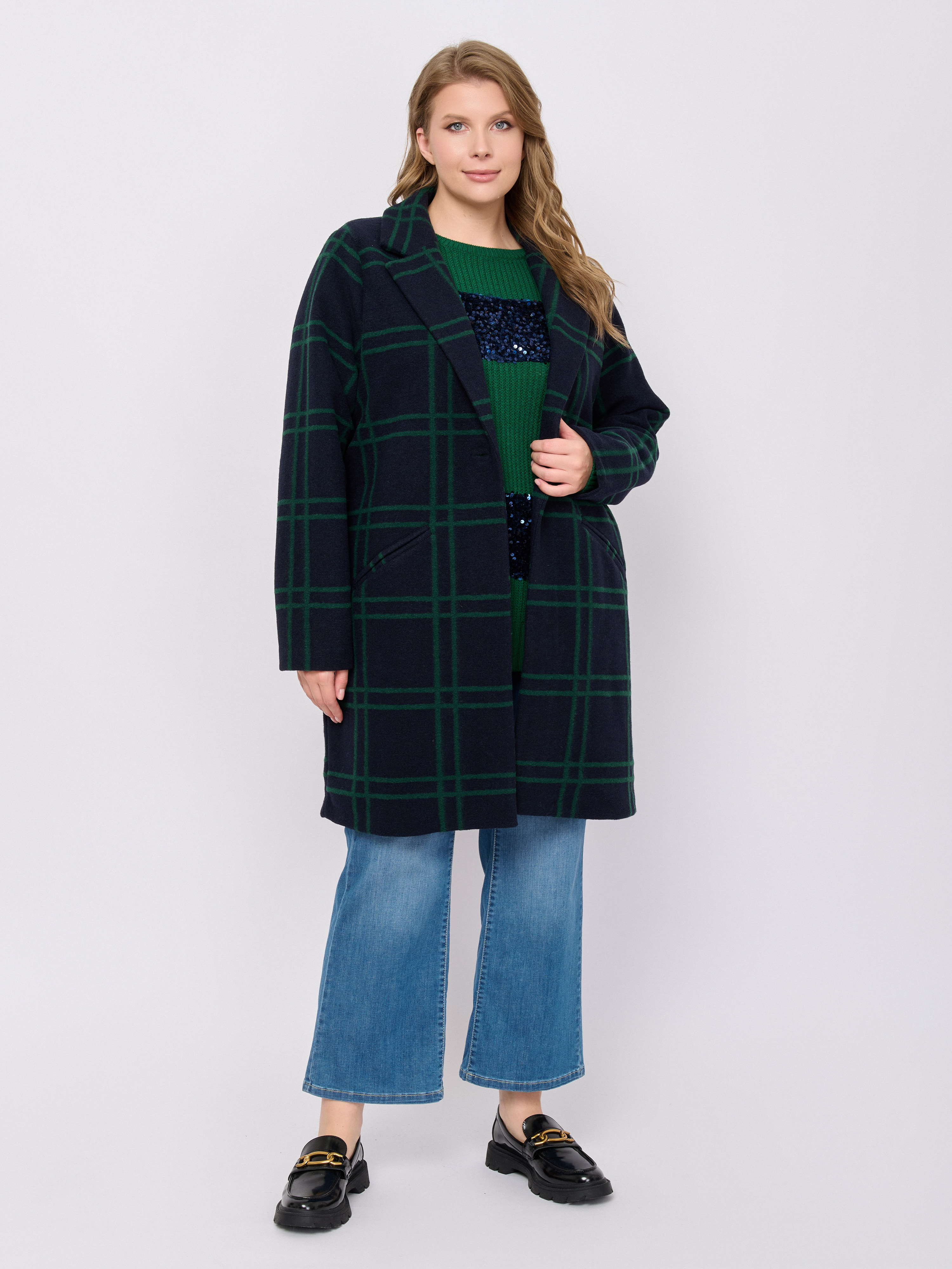 Э430036-87013/м/25-02 Пальто тр. Samoon