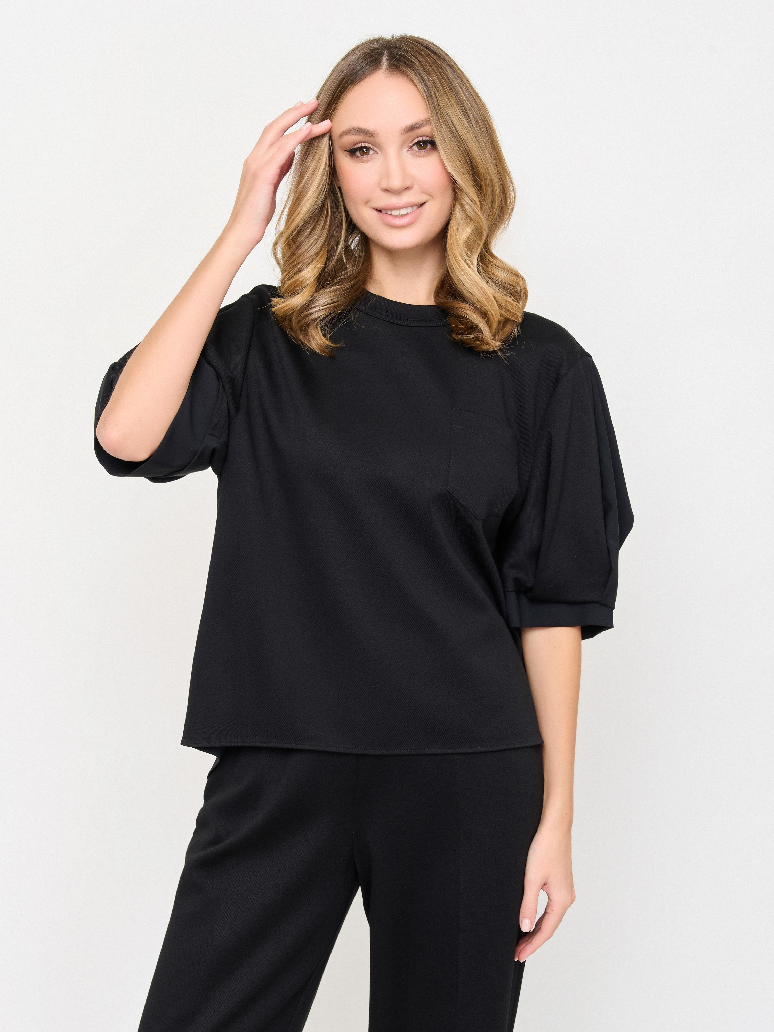 ЭM4IB05/м/24-02 Блуза тр. Meimeij