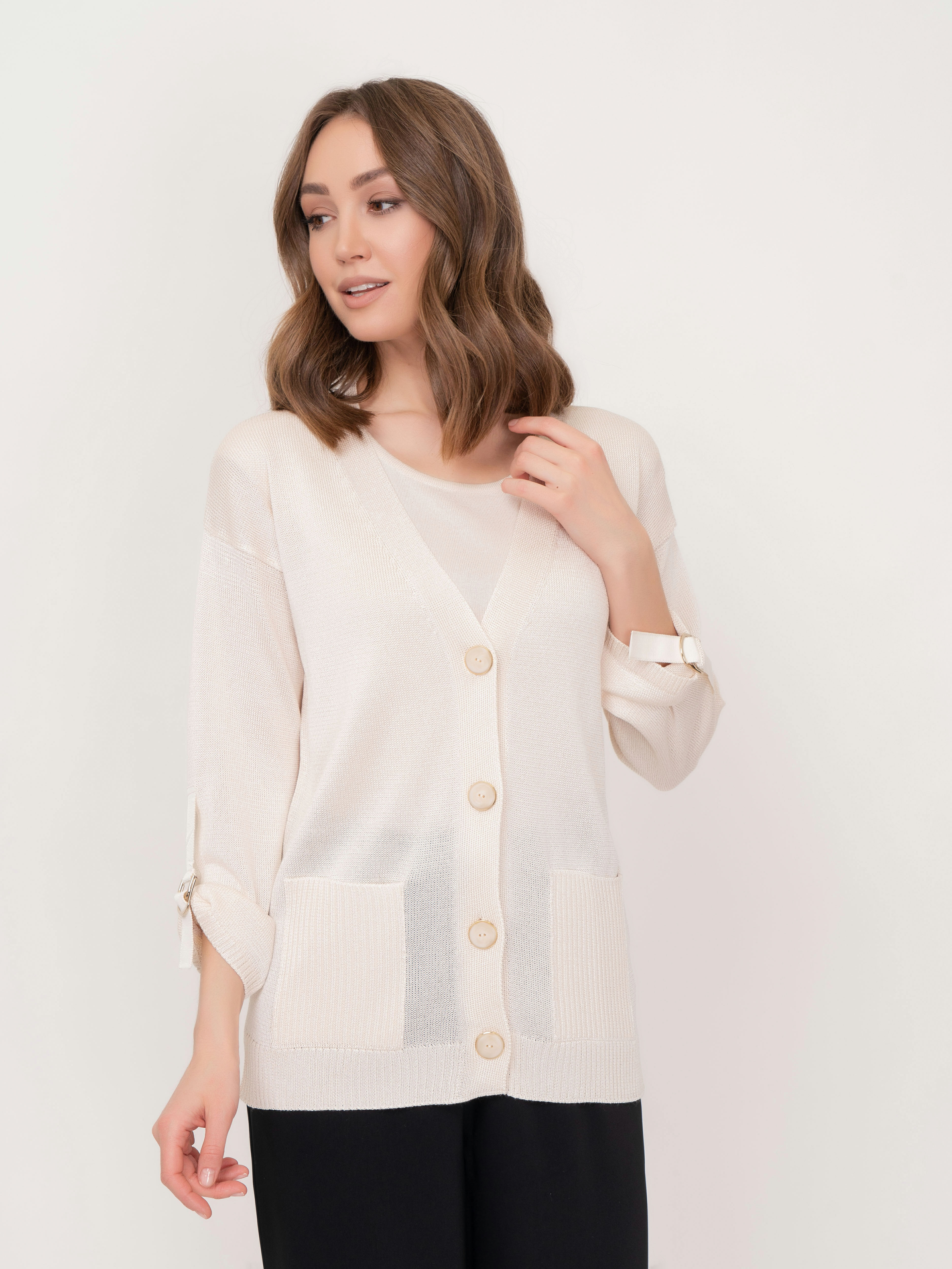 ЭCREATINA-0202/21-01 Жакет Luisa Spagnoli