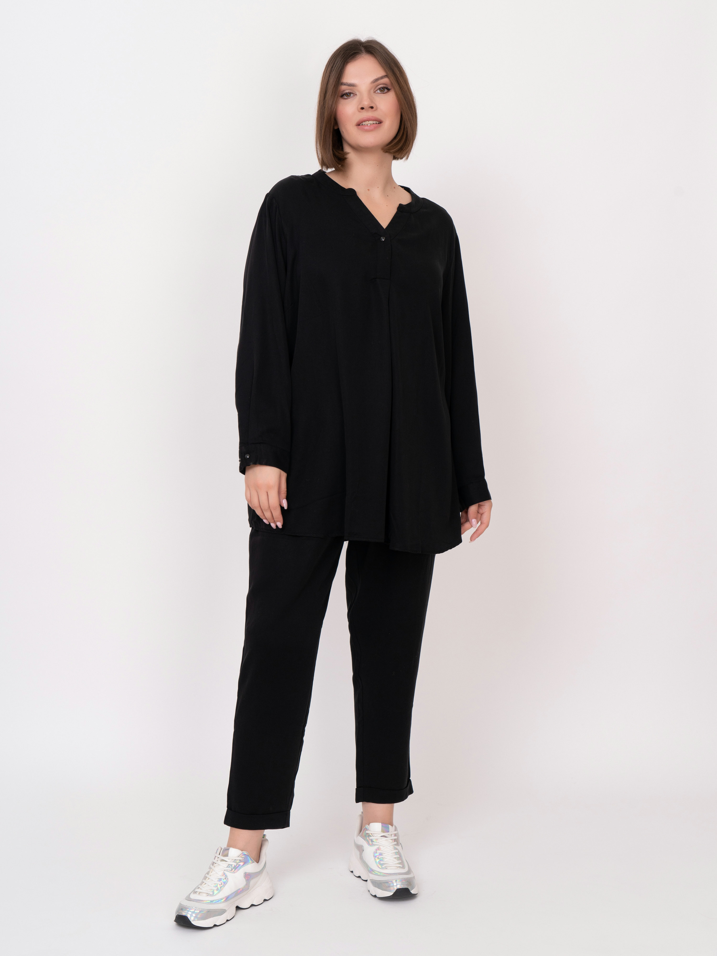 Э7622.2007.N/21-02 Брюки Mat Fashion