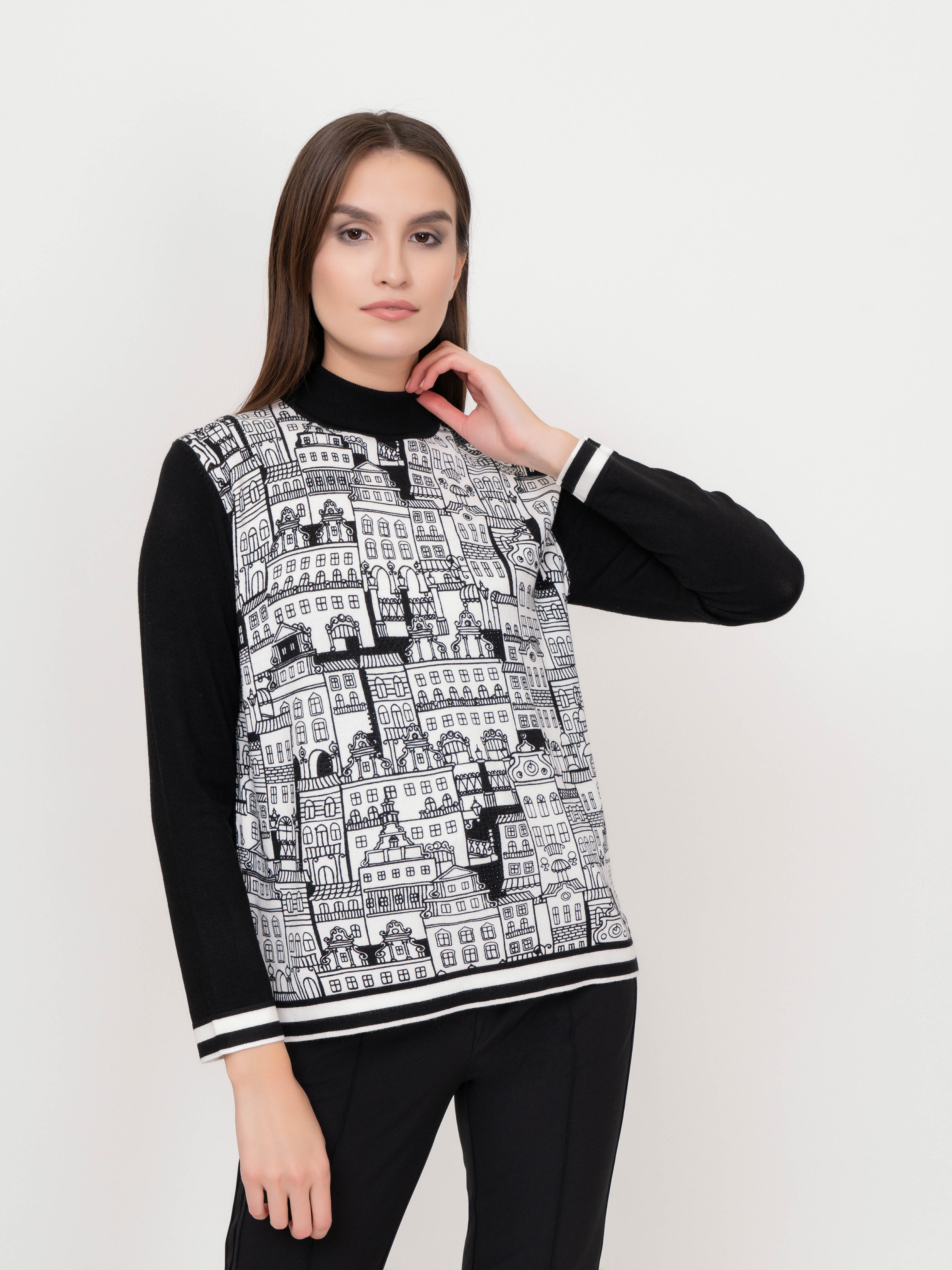 ЭCW110H20/20-02 Свитер Leo&Ugo