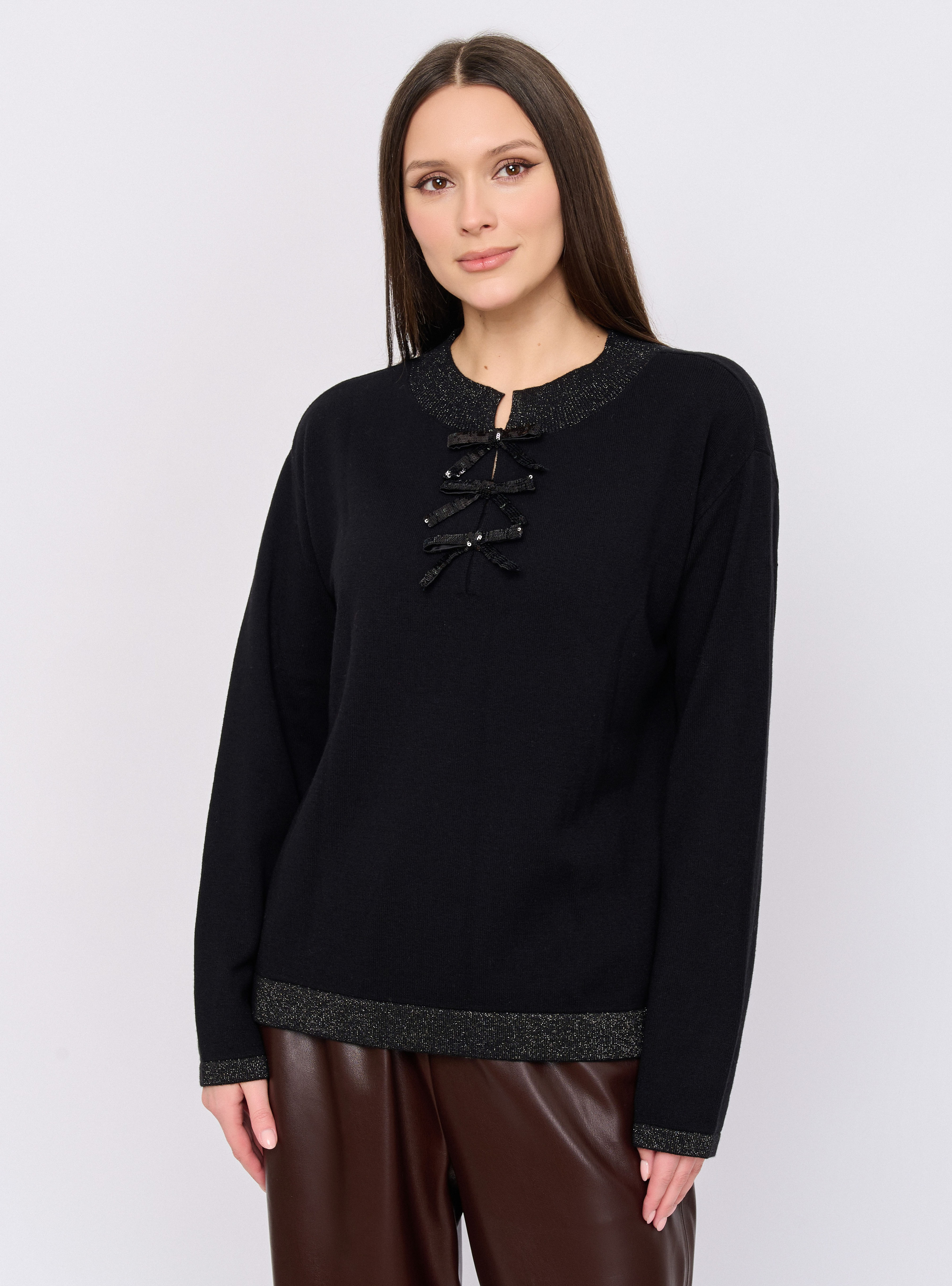 5099-227/26-02 Джемпер вязаный Franco Vello