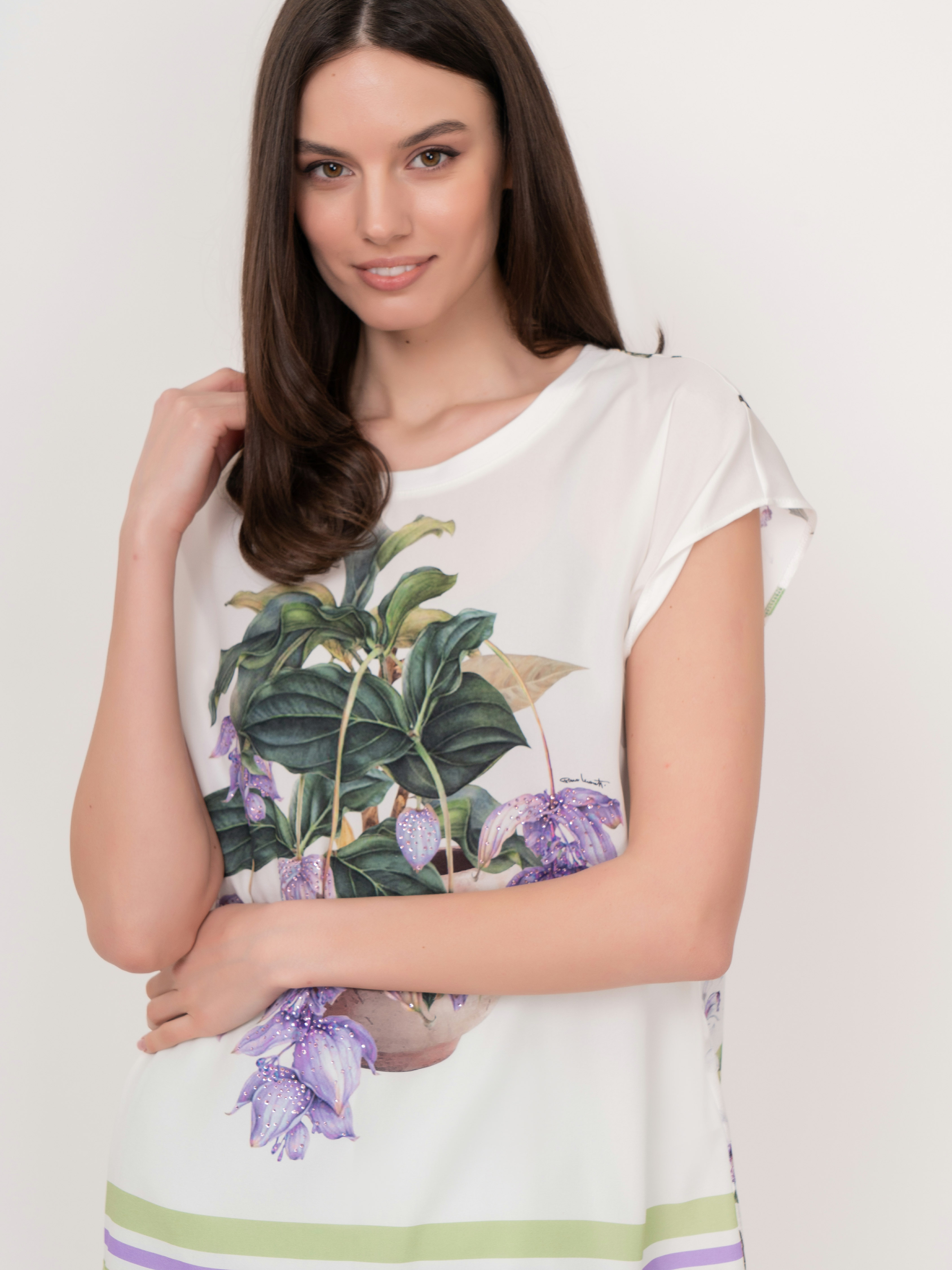 ЭSCICLI 246/22-01 Блузка типа топ Moretti