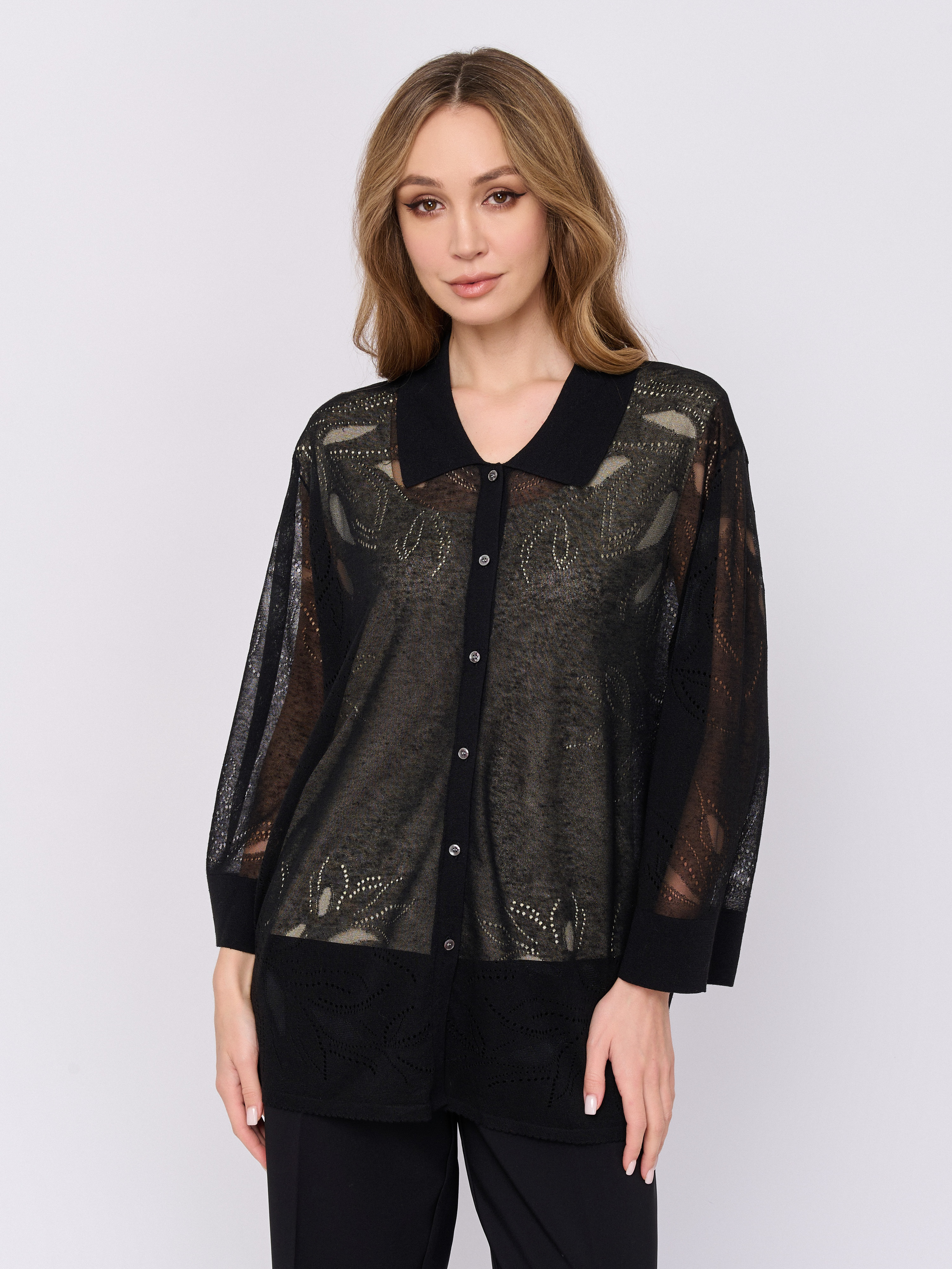 Э5002-126/м/26-01 Блузка тр. Franco Vello