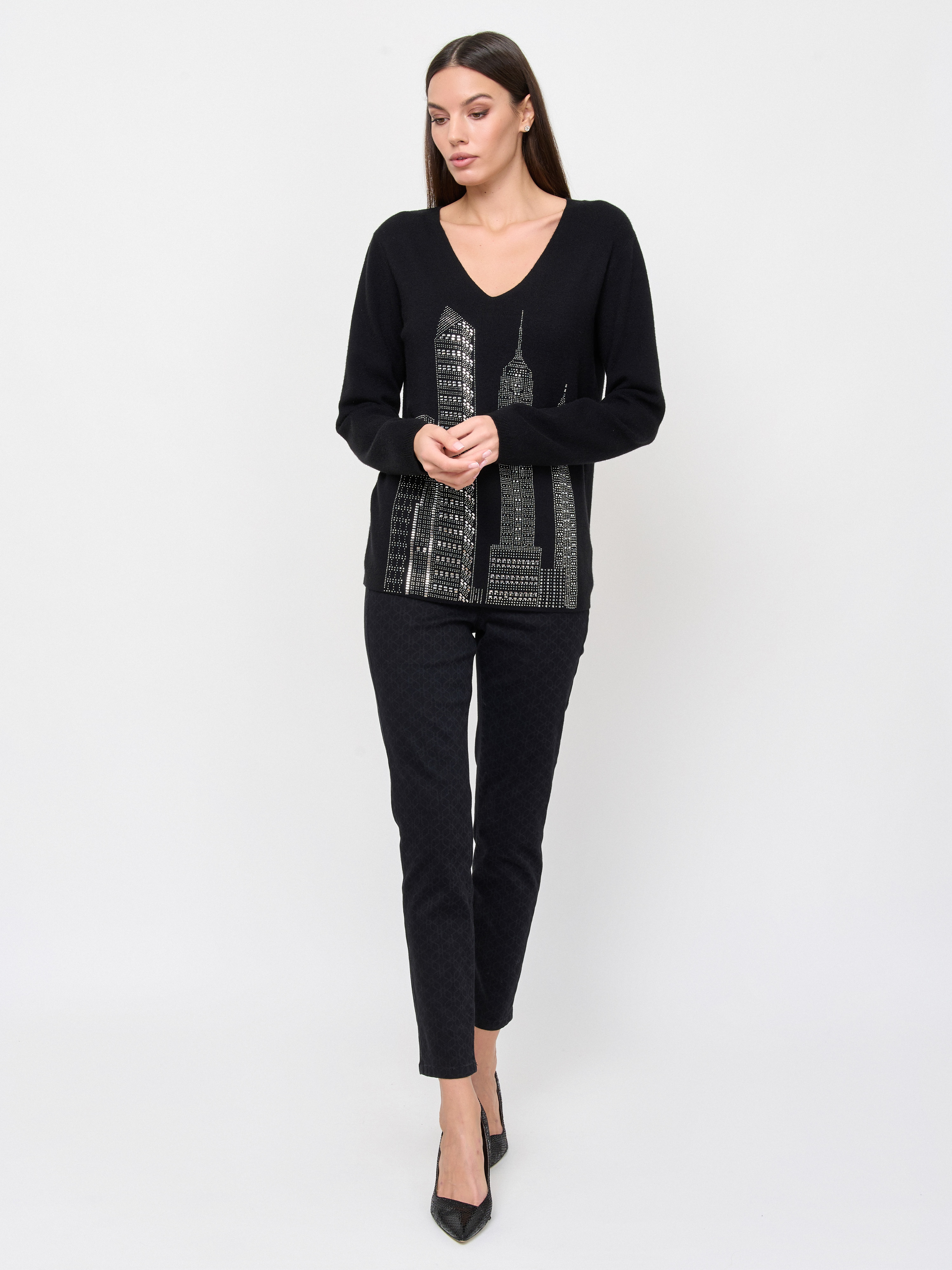 Э221155/м/24-02 Брюки джинсовые Rabe