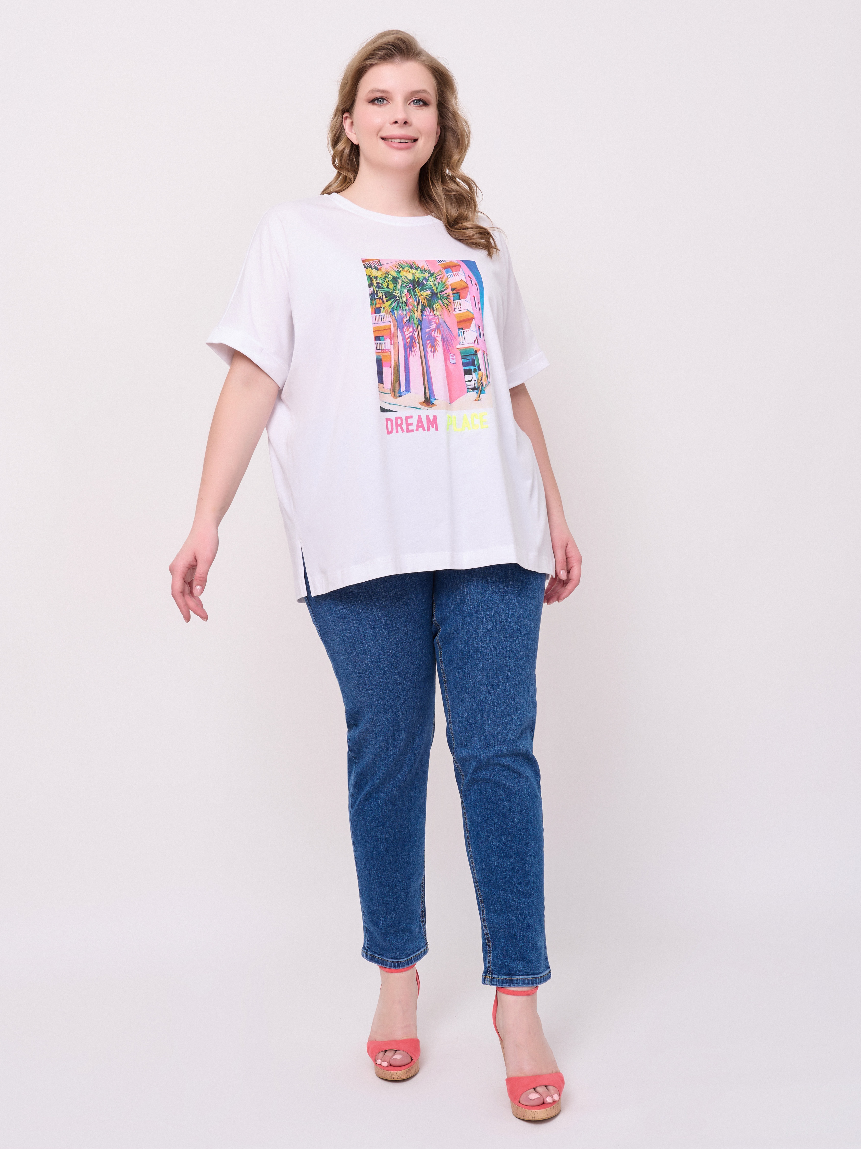 Э0002.2529.D.NETTO/24-01 Брюки джинсовые Mat Fashion