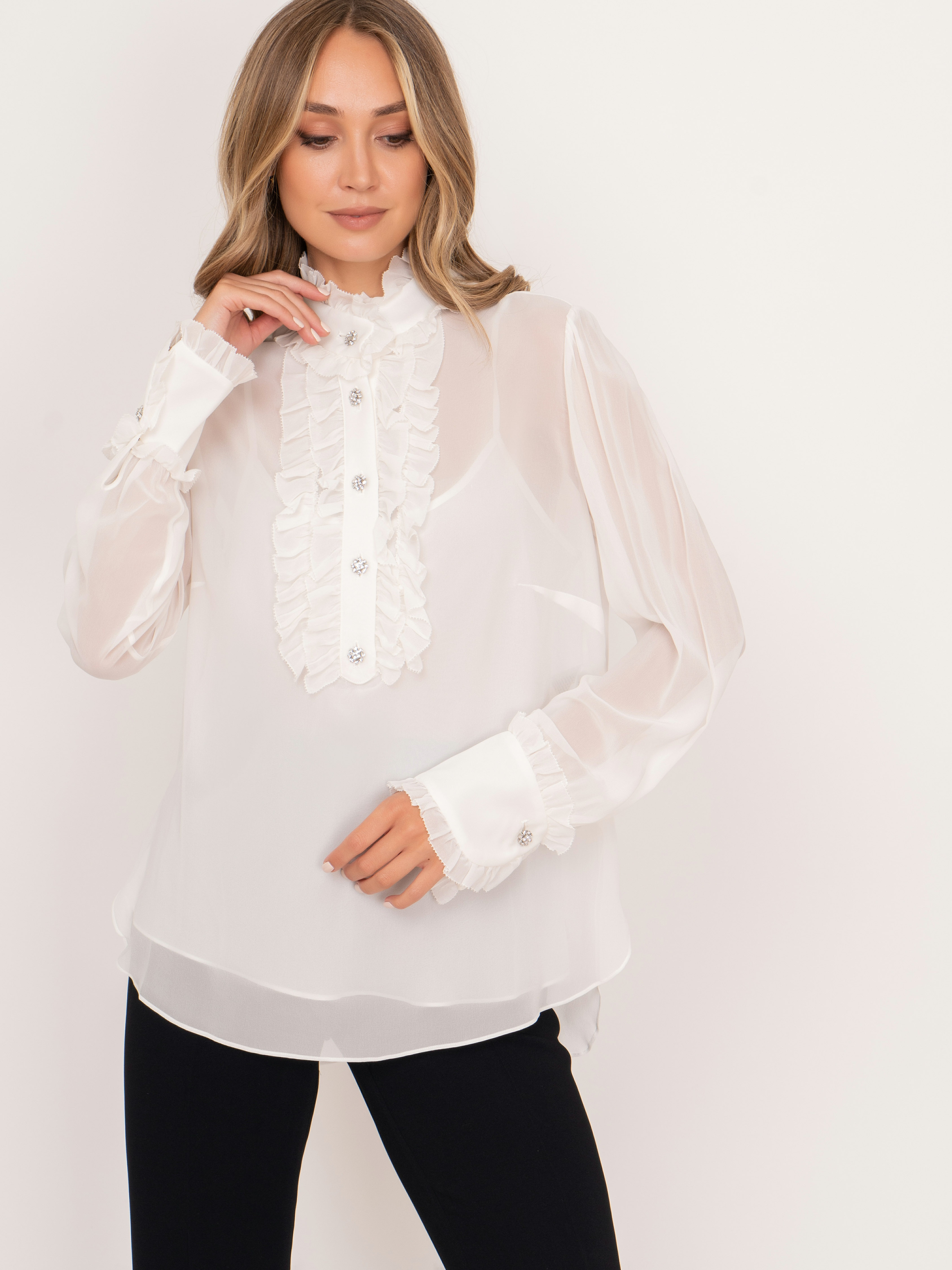 ЭLUCCA/22-02 Блузка Luisa Spagnoli