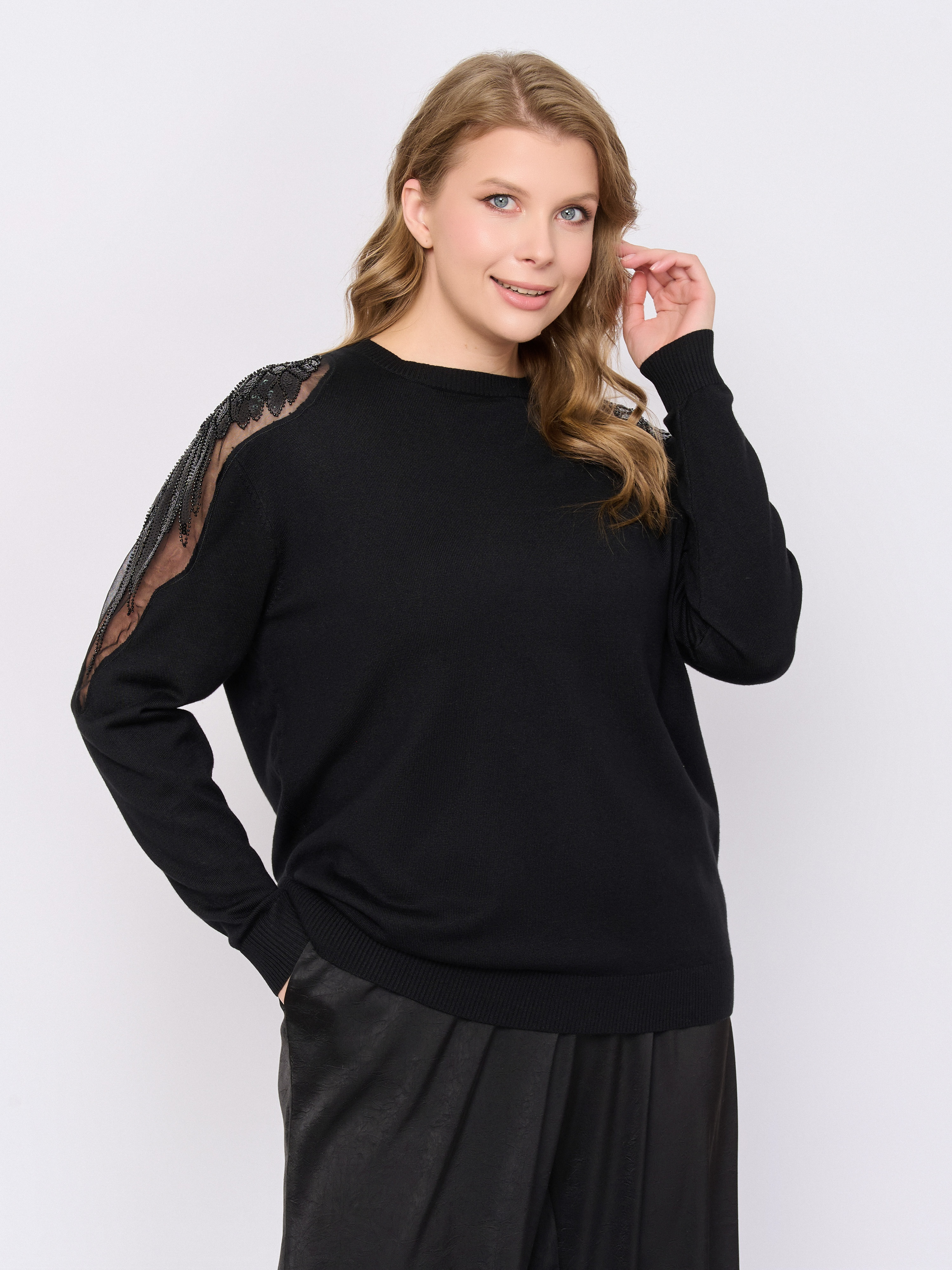 Э8404.1010/м/25-02 Джемпер Mat Fashion