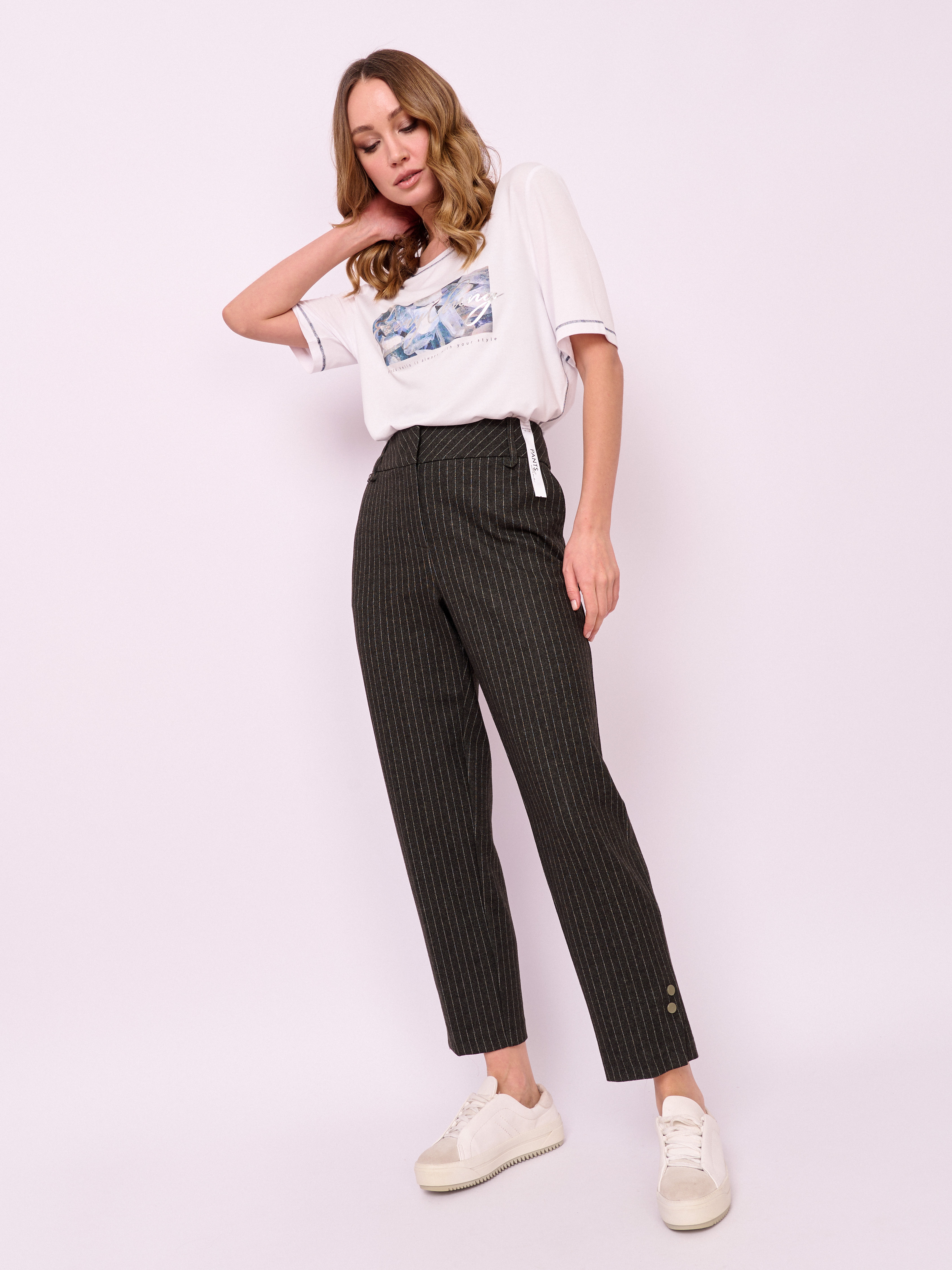 Э7653-225/м/24-02 Брюки тр. Franco Vello