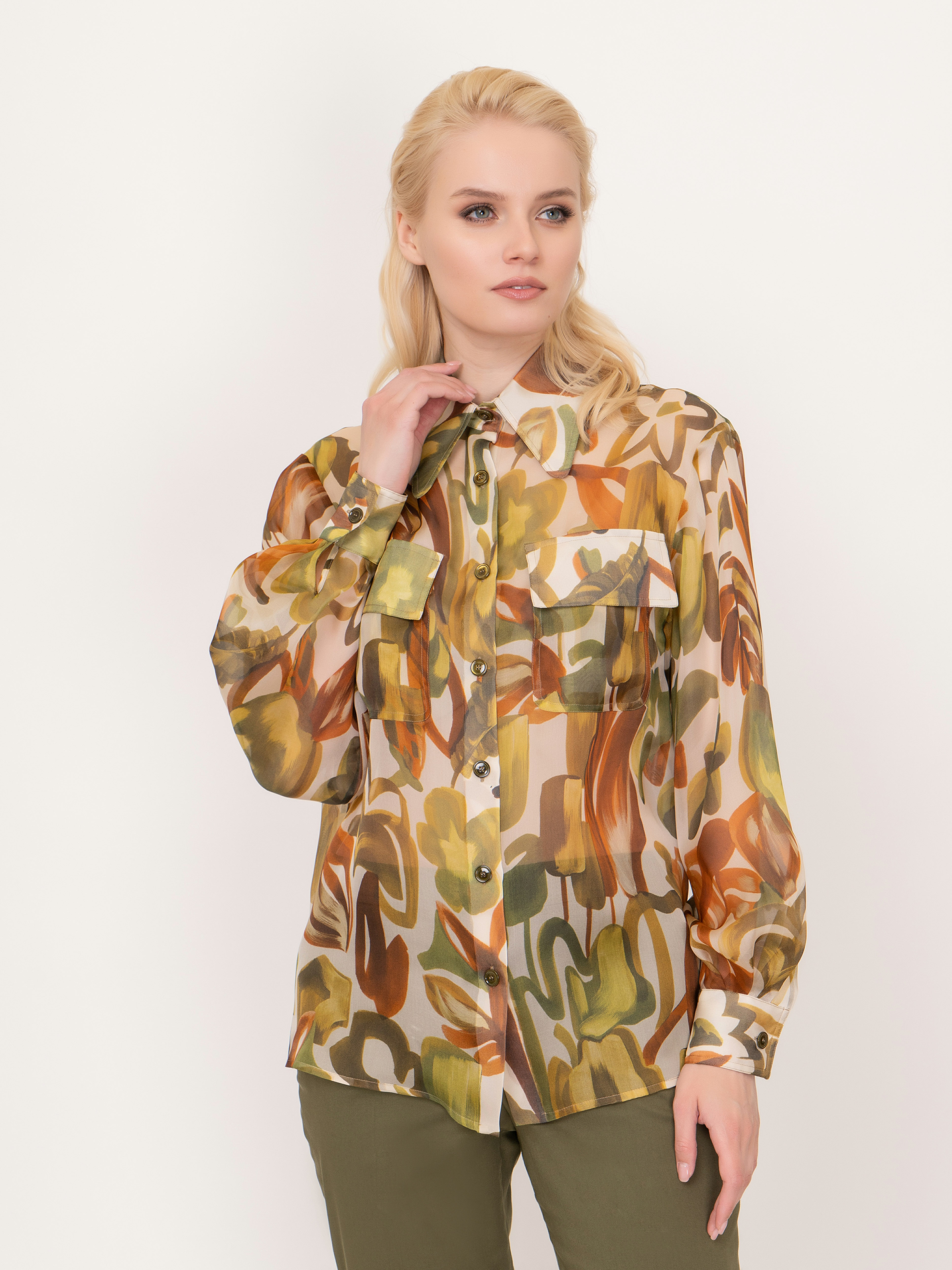 ЭBASSEN/21-01 Блузка Luisa Spagnoli