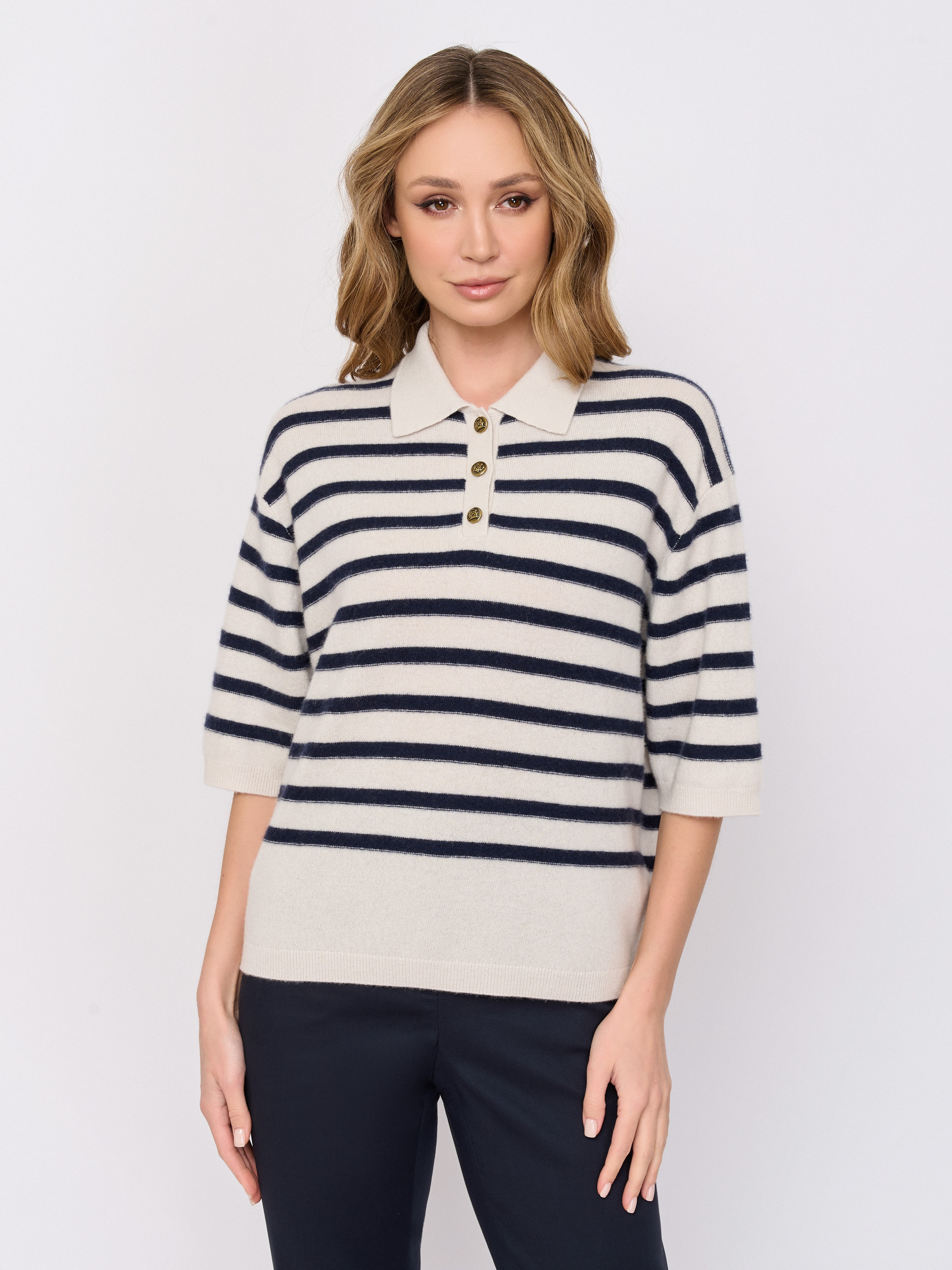 С138735/5871/м/26-01 Джемпер-поло Luisa Cerano