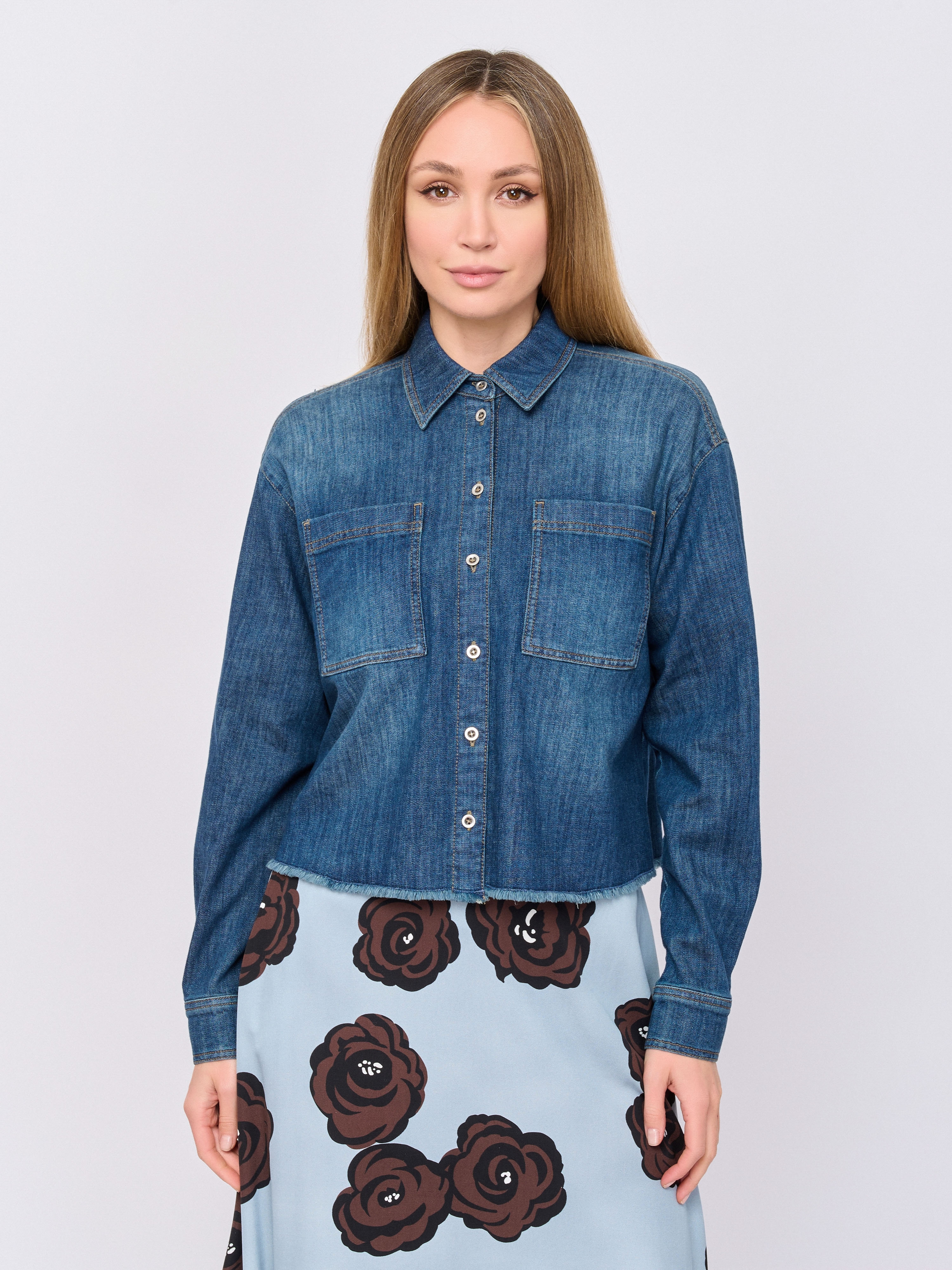 Э218518/3474/м/25-01 Куртка джинсовая Luisa Cerano