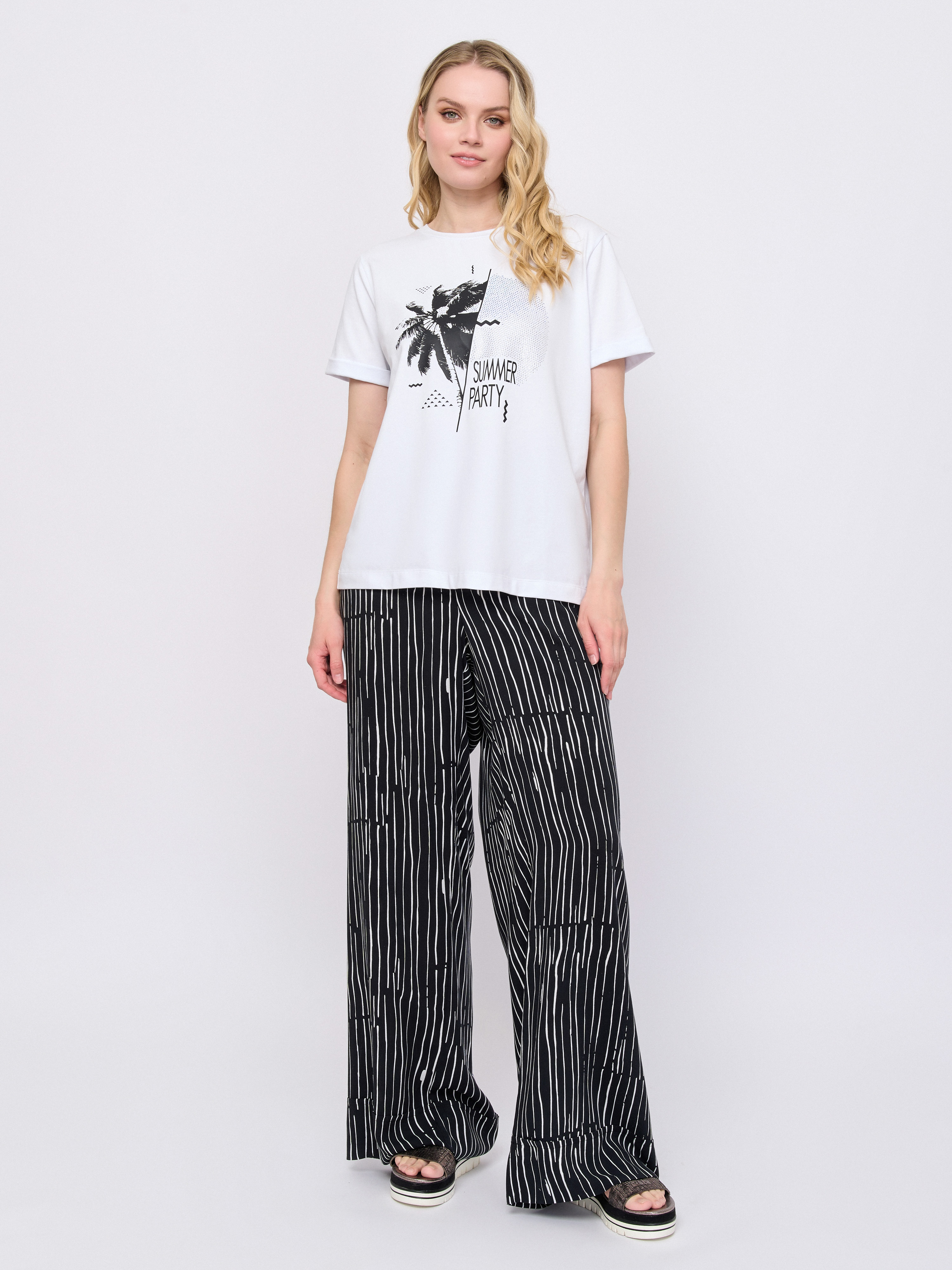 Э8301.2046/м/25-01 Брюки Mat Fashion
