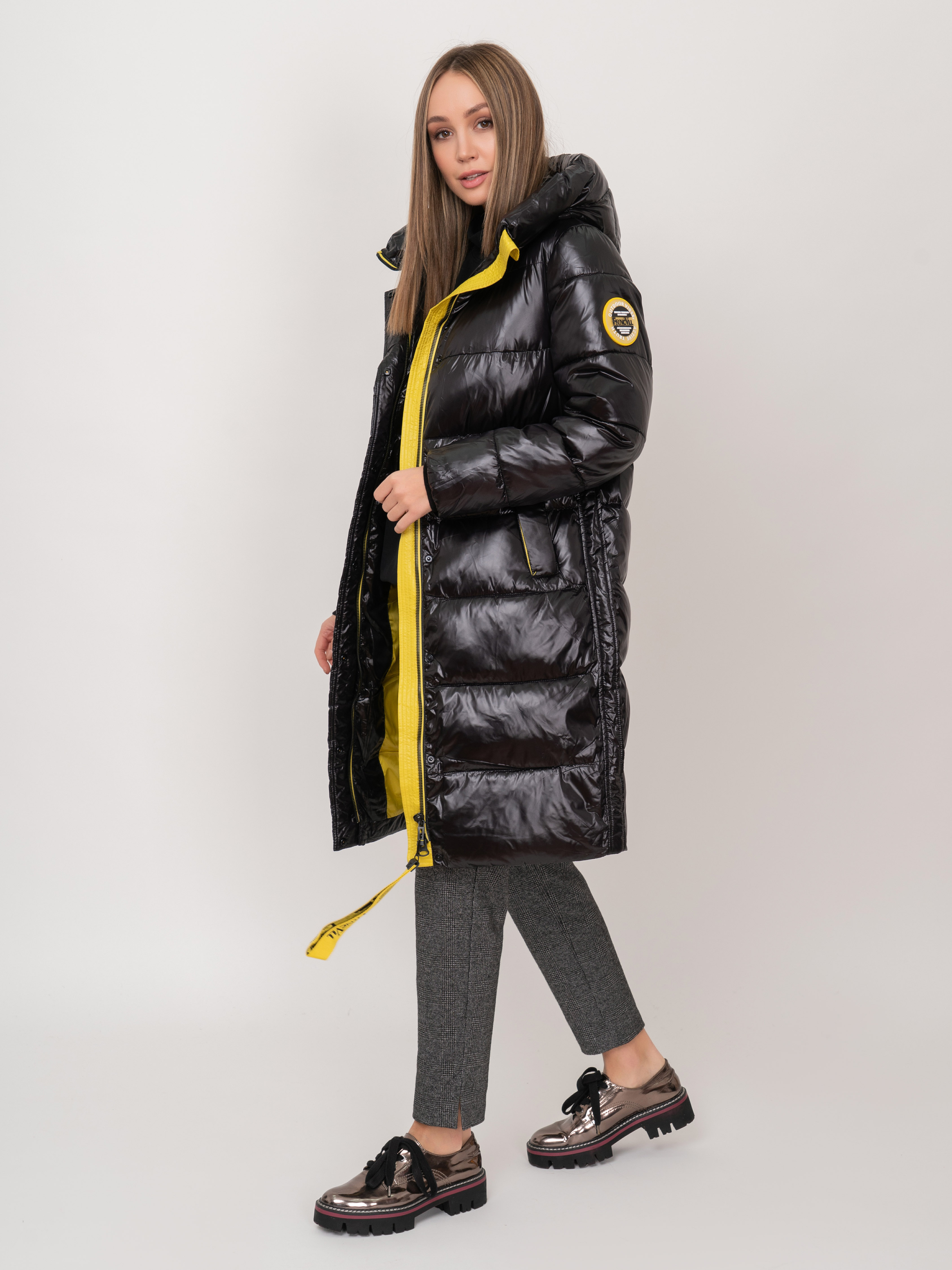 Э3204-222/м/21-02 Пальто утепленное Franco Vello